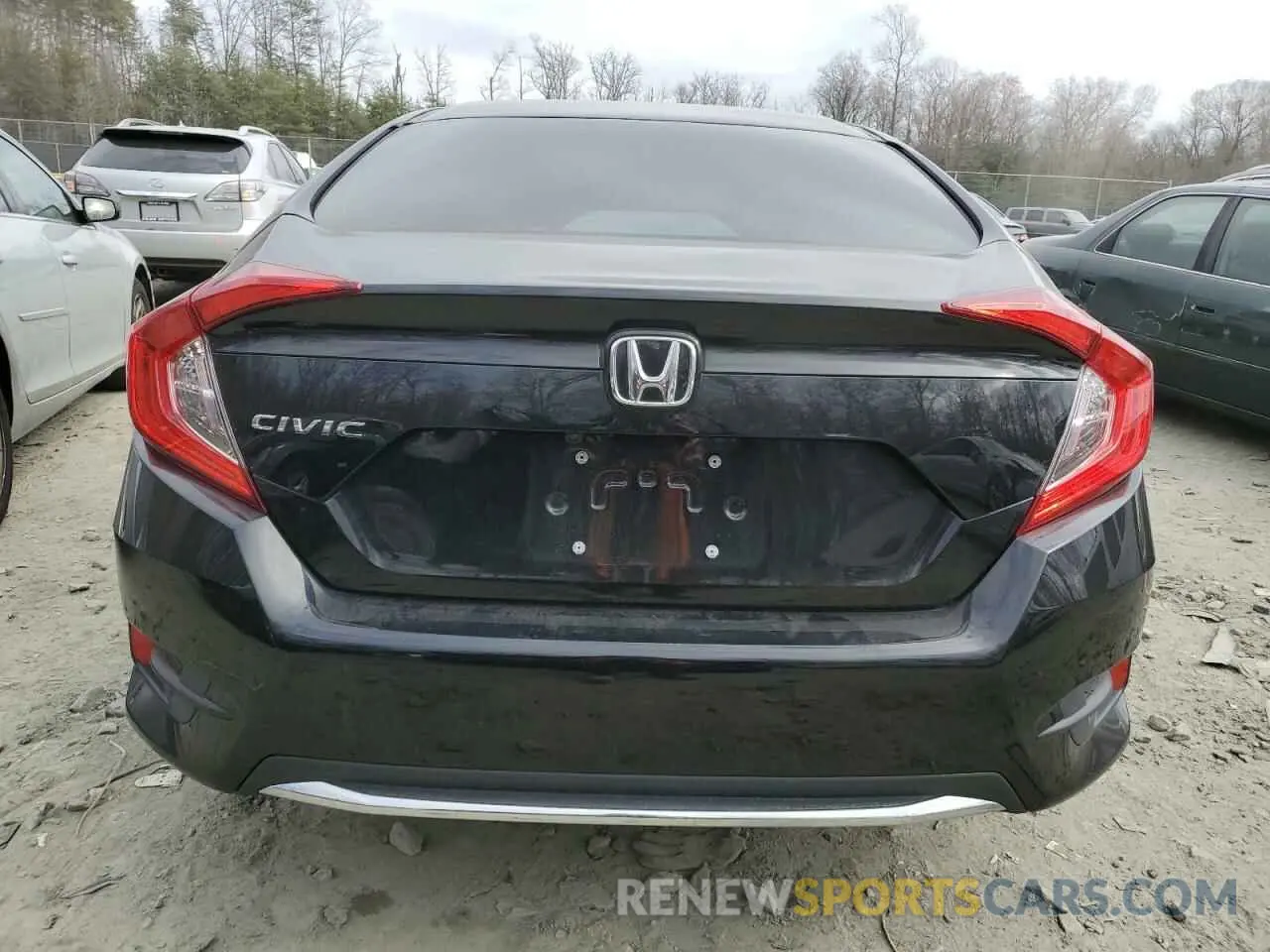6 fotografías del automóvil dañado 2HGFC2F64MH547123 HONDA CIVIC 2021