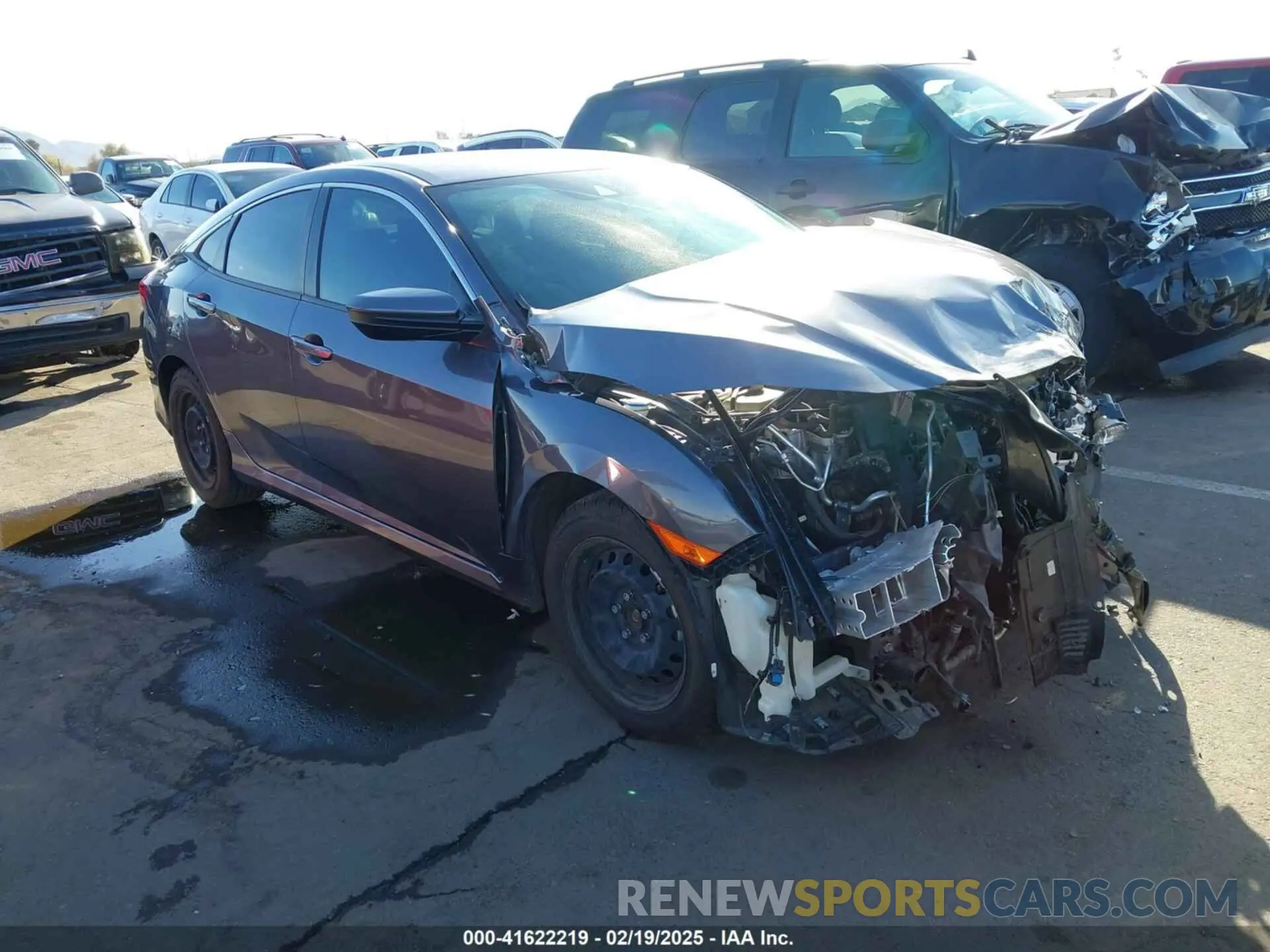 1 fotografías del automóvil dañado 2HGFC2F64MH556484 HONDA CIVIC 2021