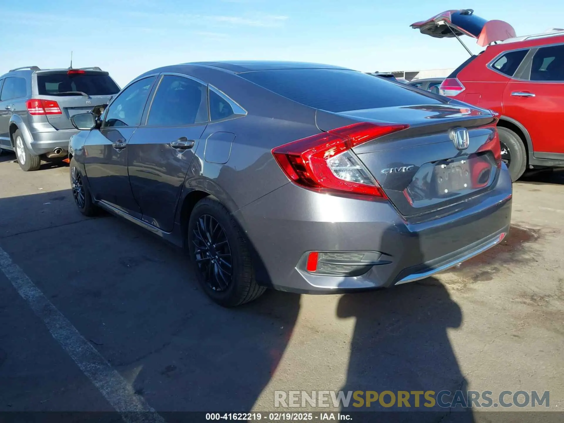 3 fotografías del automóvil dañado 2HGFC2F64MH556484 HONDA CIVIC 2021