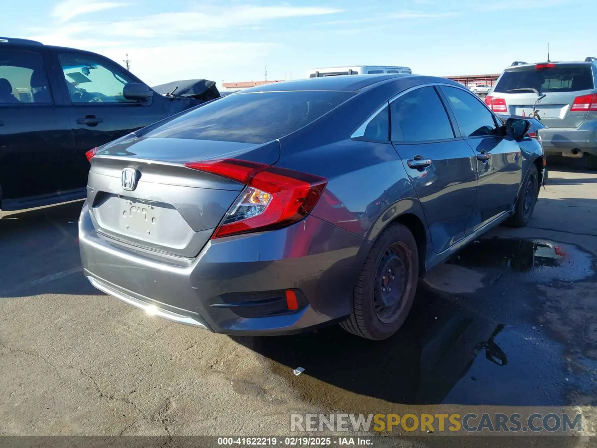 4 fotografías del automóvil dañado 2HGFC2F64MH556484 HONDA CIVIC 2021