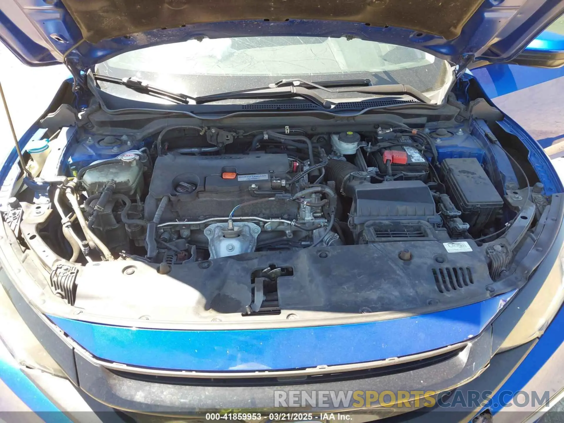 10 fotografías del automóvil dañado 2HGFC2F65MH518083 HONDA CIVIC 2021