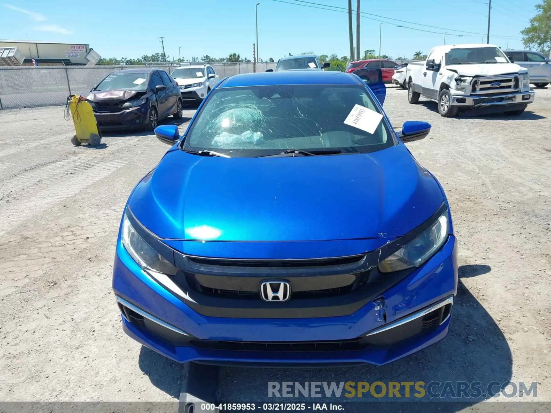 12 fotografías del automóvil dañado 2HGFC2F65MH518083 HONDA CIVIC 2021