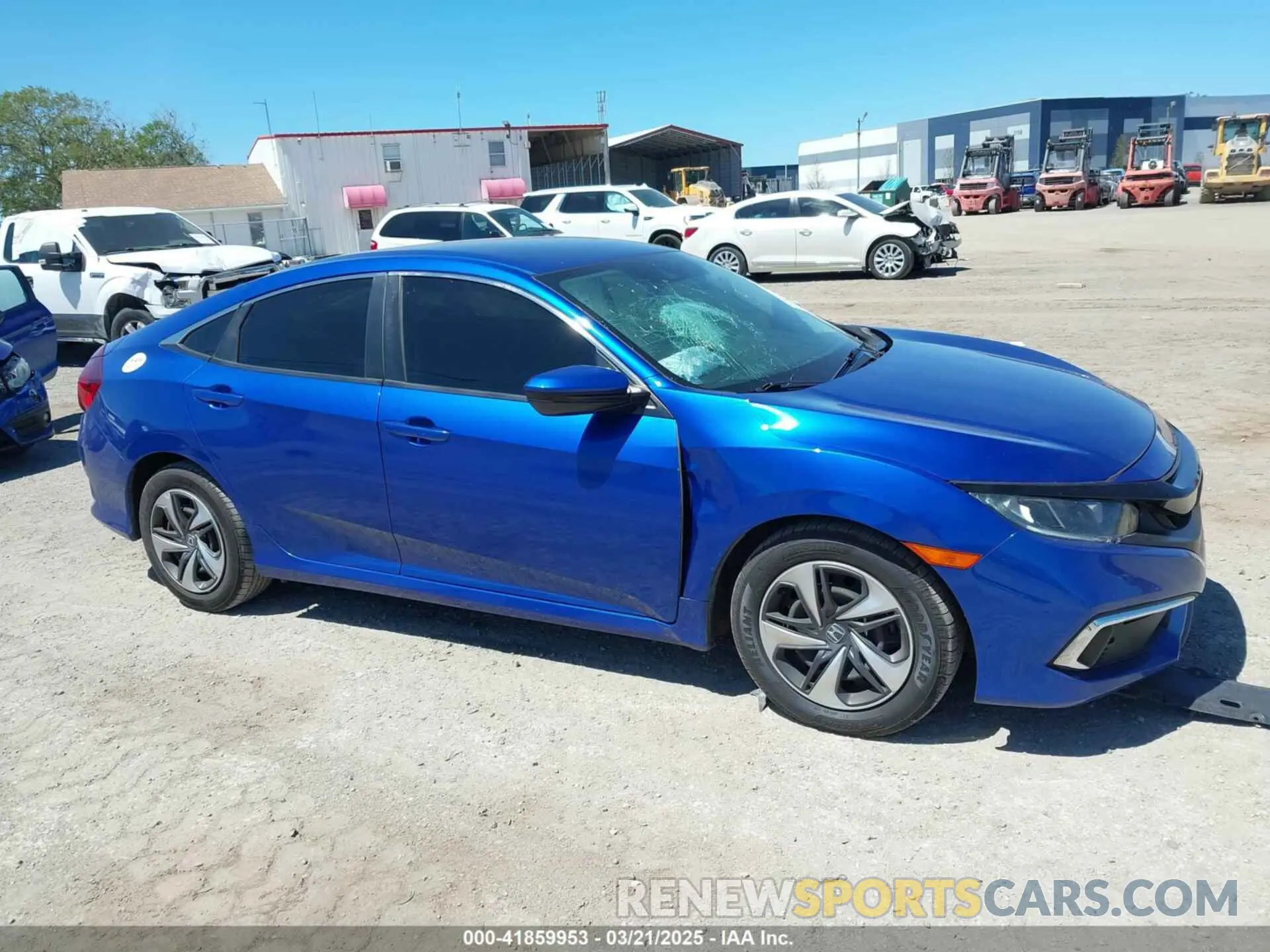 13 fotografías del automóvil dañado 2HGFC2F65MH518083 HONDA CIVIC 2021