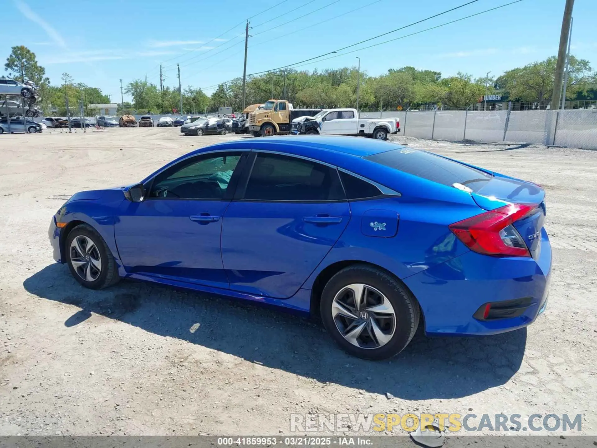 14 fotografías del automóvil dañado 2HGFC2F65MH518083 HONDA CIVIC 2021