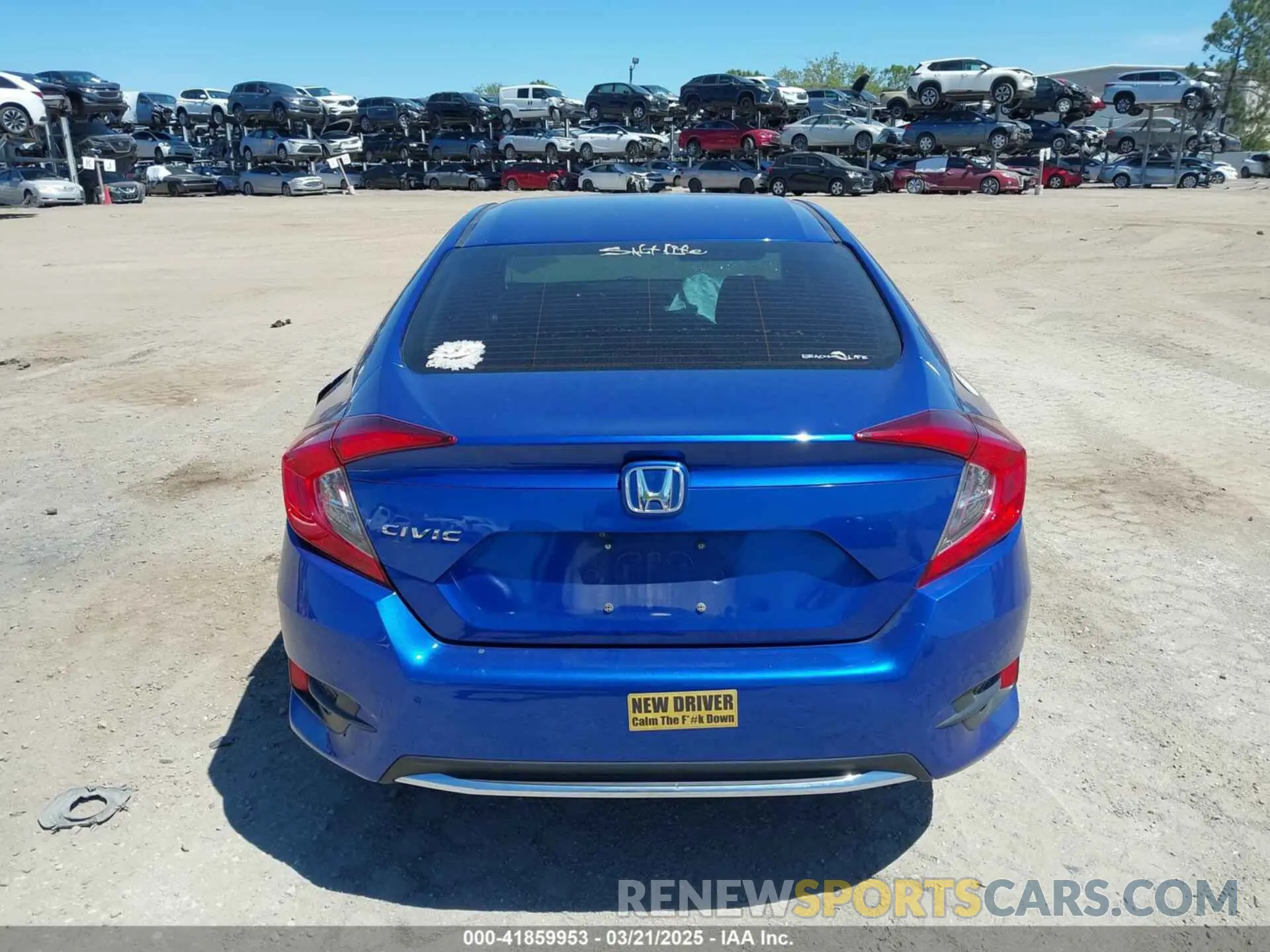 16 fotografías del automóvil dañado 2HGFC2F65MH518083 HONDA CIVIC 2021