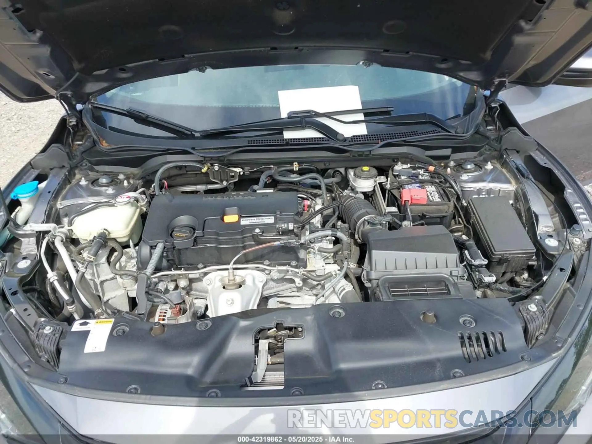 10 fotografías del automóvil dañado 2HGFC2F65MH525423 HONDA CIVIC 2021