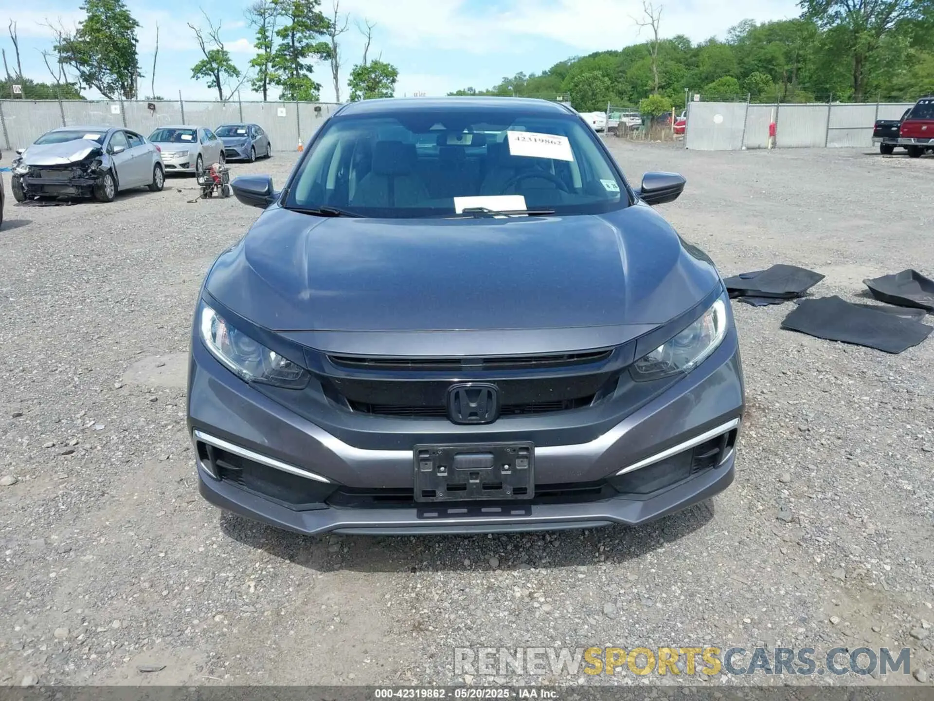 12 fotografías del automóvil dañado 2HGFC2F65MH525423 HONDA CIVIC 2021