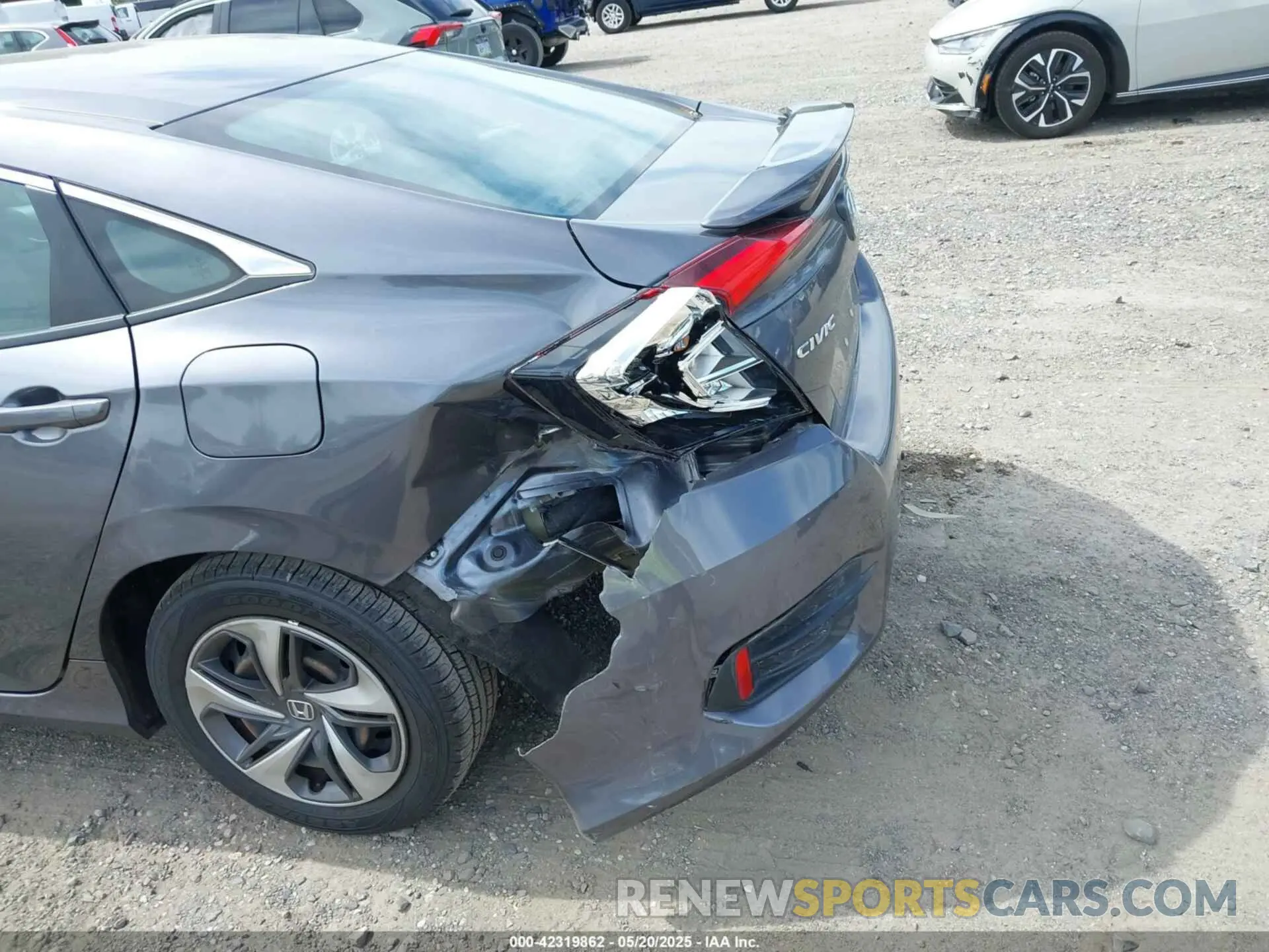 6 fotografías del automóvil dañado 2HGFC2F65MH525423 HONDA CIVIC 2021