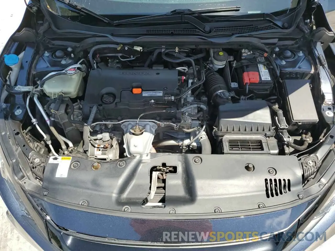 11 fotografías del automóvil dañado 2HGFC2F65MH532128 HONDA CIVIC 2021