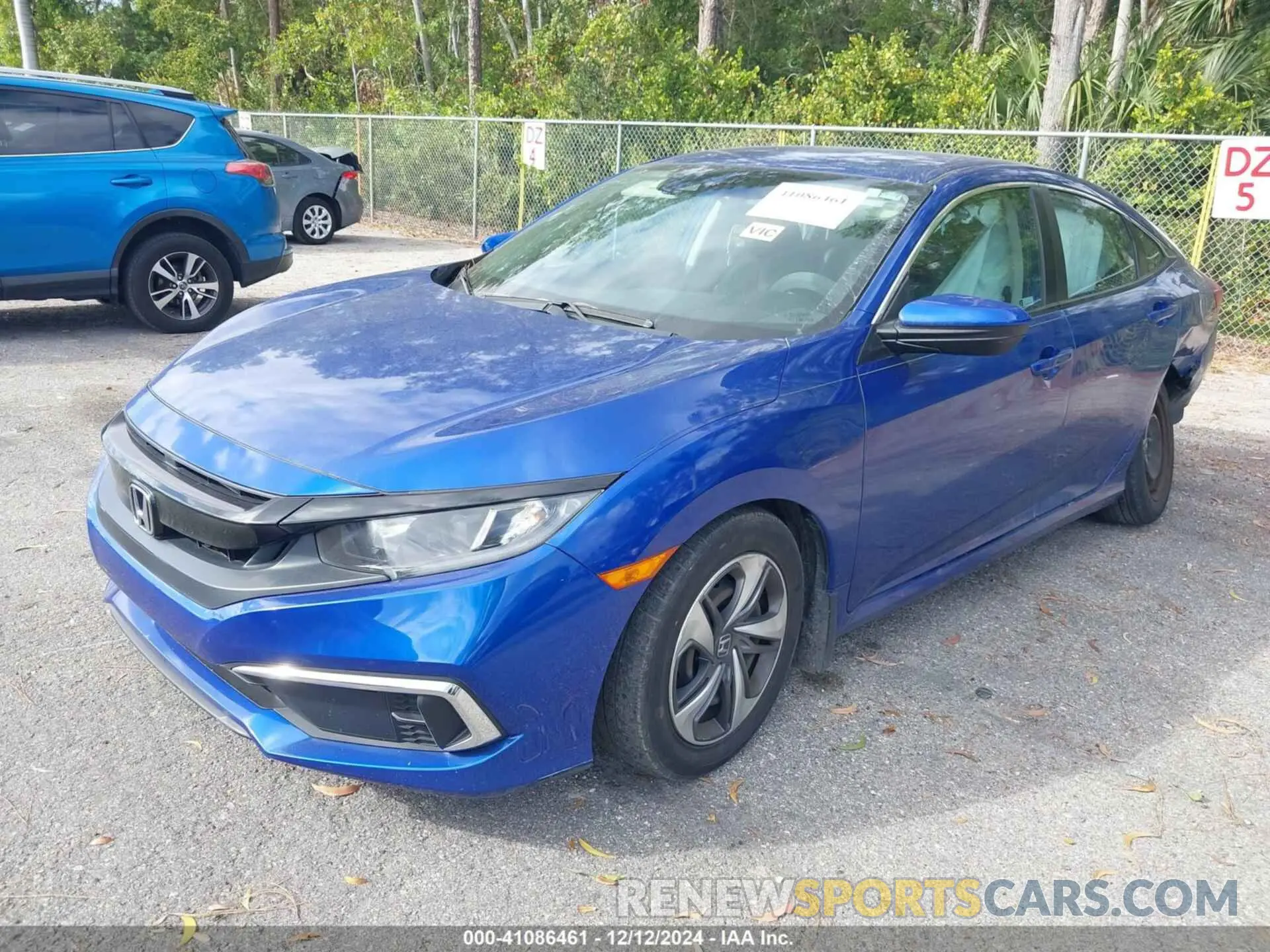 2 fotografías del automóvil dañado 2HGFC2F65MH534669 HONDA CIVIC 2021