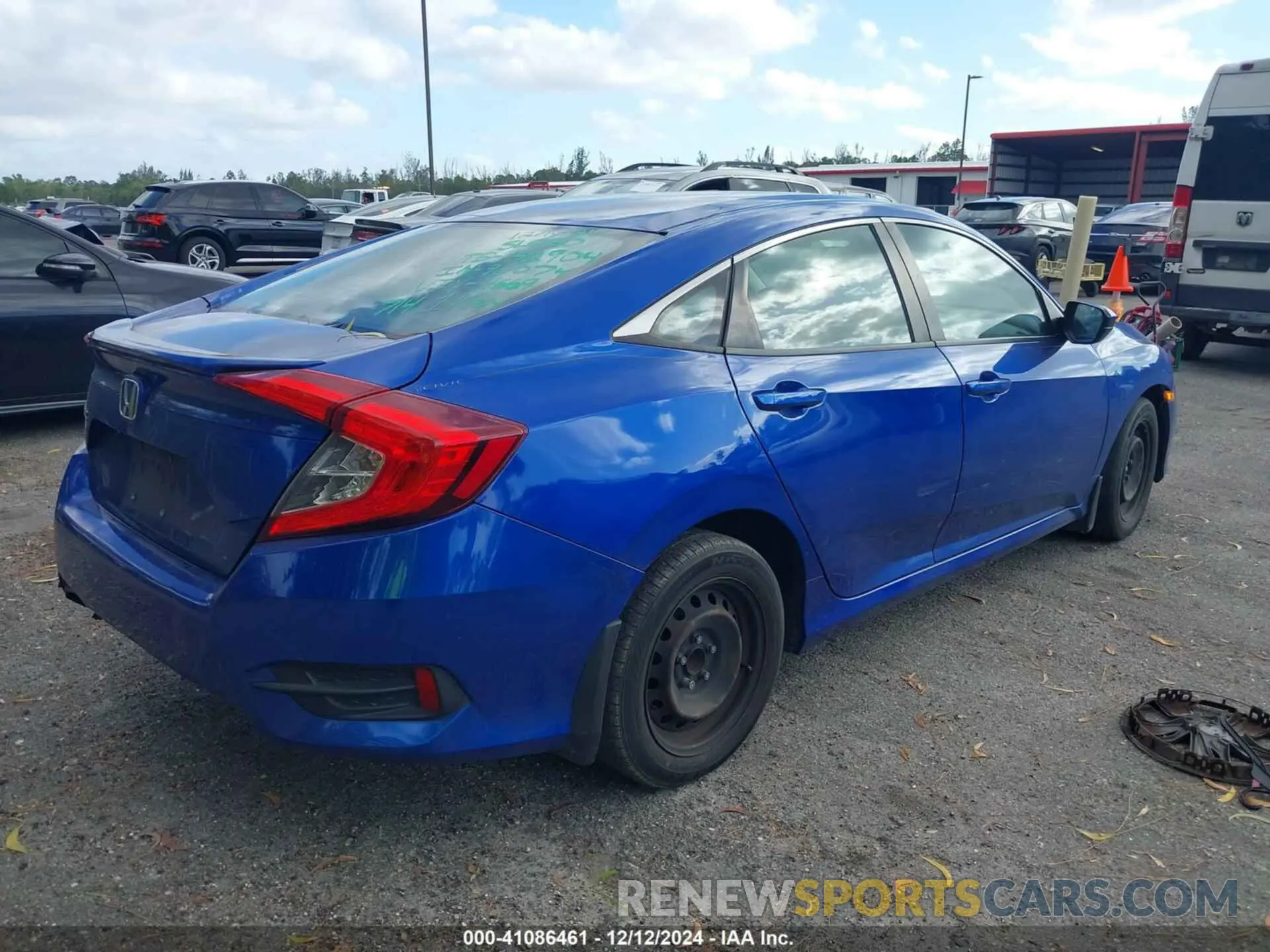 4 fotografías del automóvil dañado 2HGFC2F65MH534669 HONDA CIVIC 2021