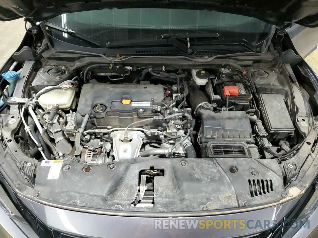 12 fotografías del automóvil dañado 2HGFC2F65MH556476 HONDA CIVIC 2021