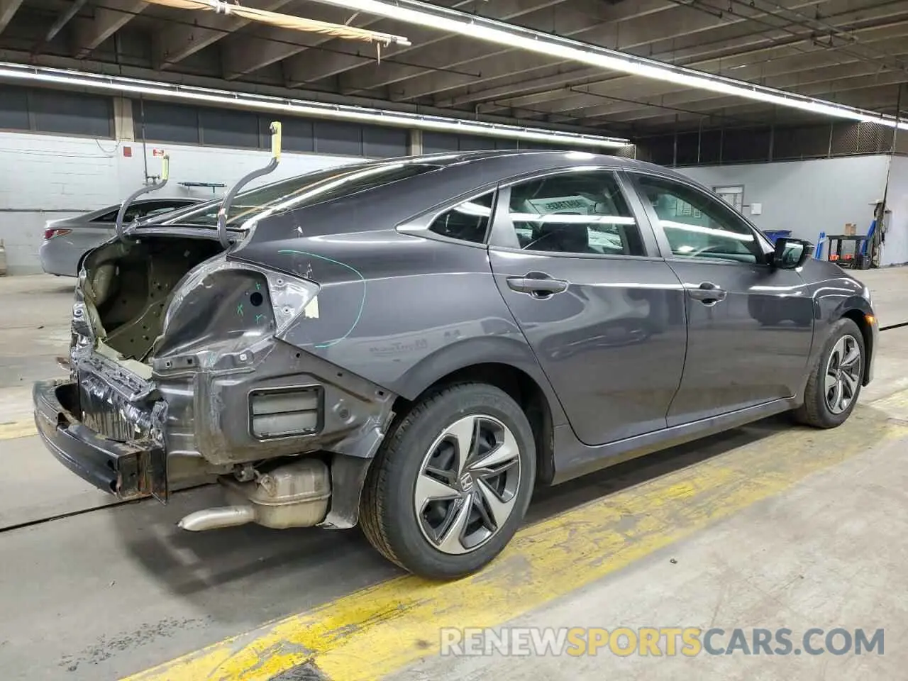 3 fotografías del automóvil dañado 2HGFC2F65MH556476 HONDA CIVIC 2021