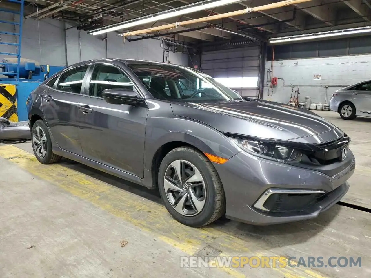 4 fotografías del automóvil dañado 2HGFC2F65MH556476 HONDA CIVIC 2021