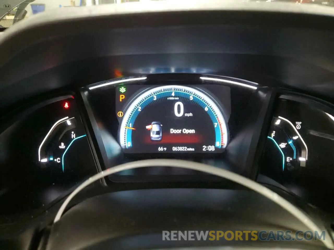 9 fotografías del automóvil dañado 2HGFC2F65MH556476 HONDA CIVIC 2021