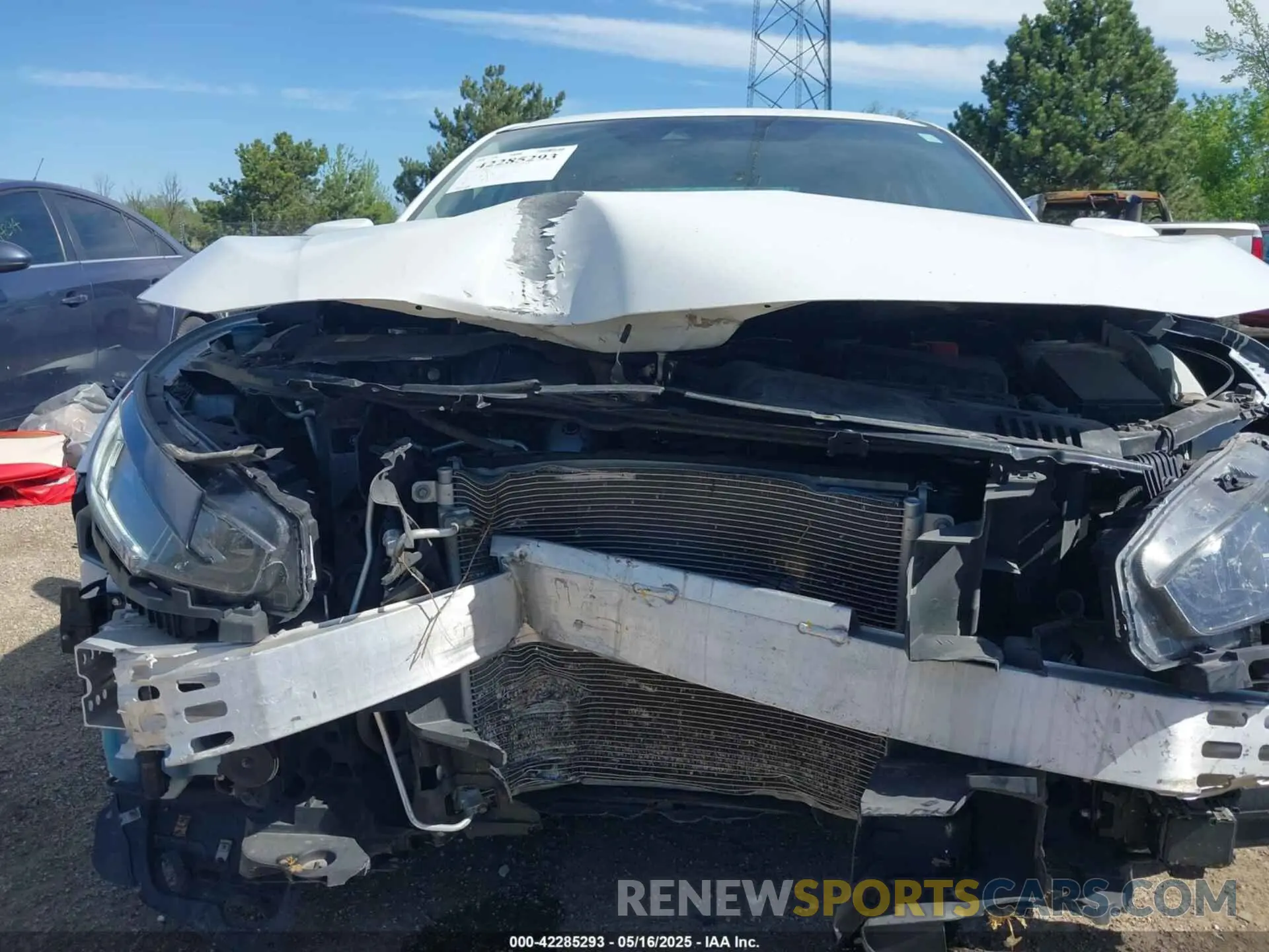 6 fotografías del automóvil dañado 2HGFC2F66MH505486 HONDA CIVIC 2021