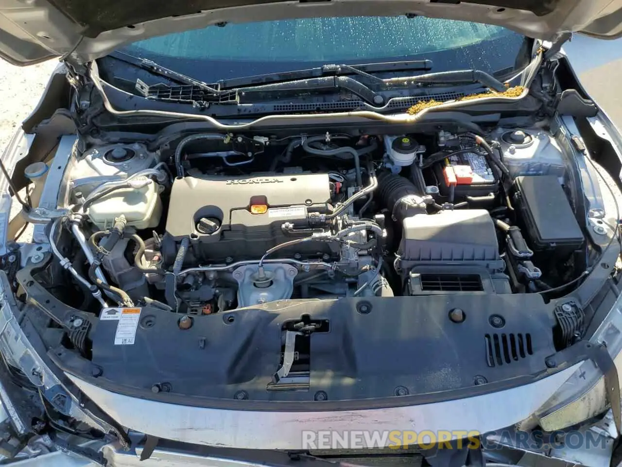 12 fotografías del automóvil dañado 2HGFC2F66MH515192 HONDA CIVIC 2021