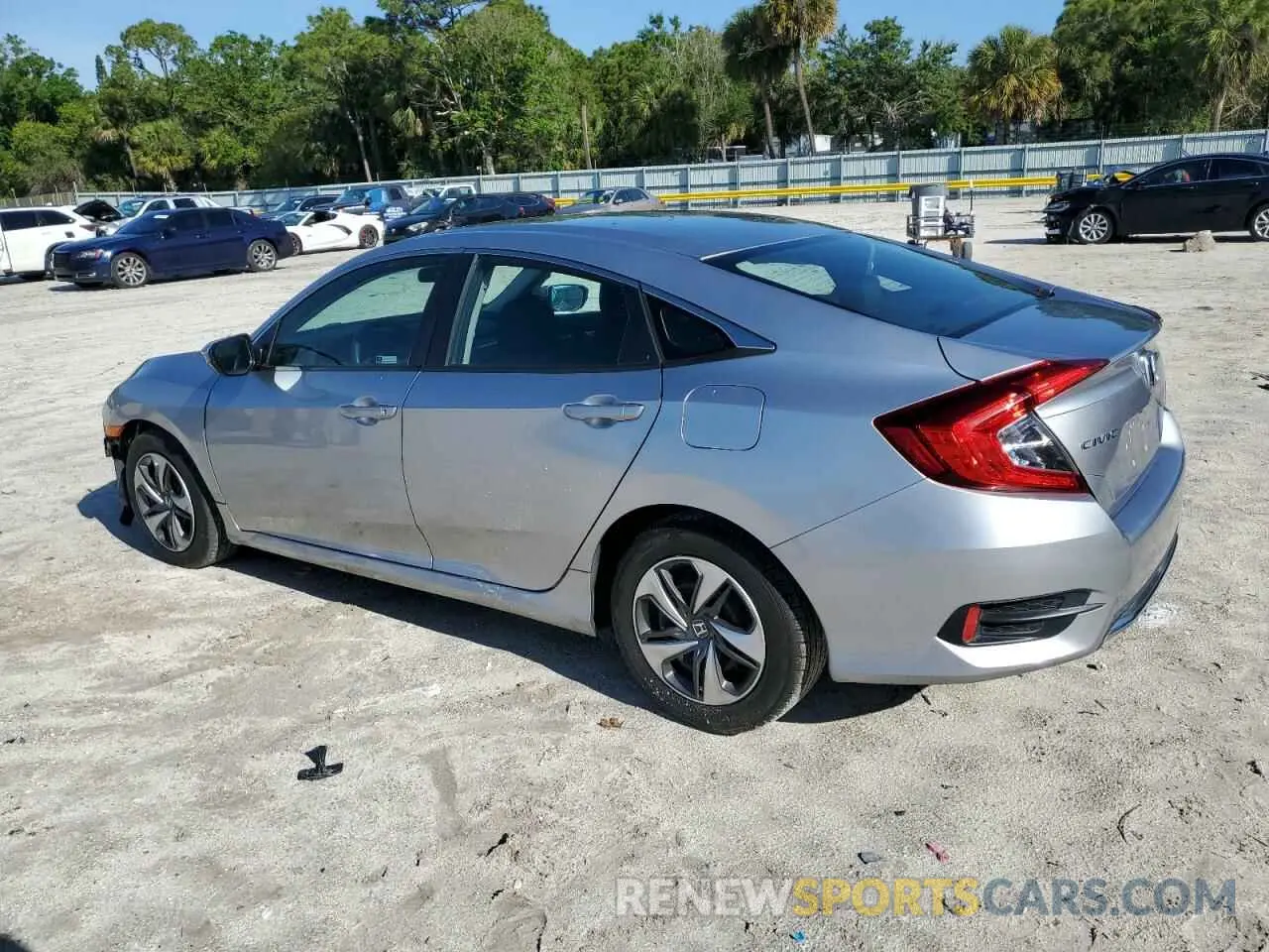 2 fotografías del automóvil dañado 2HGFC2F66MH515192 HONDA CIVIC 2021