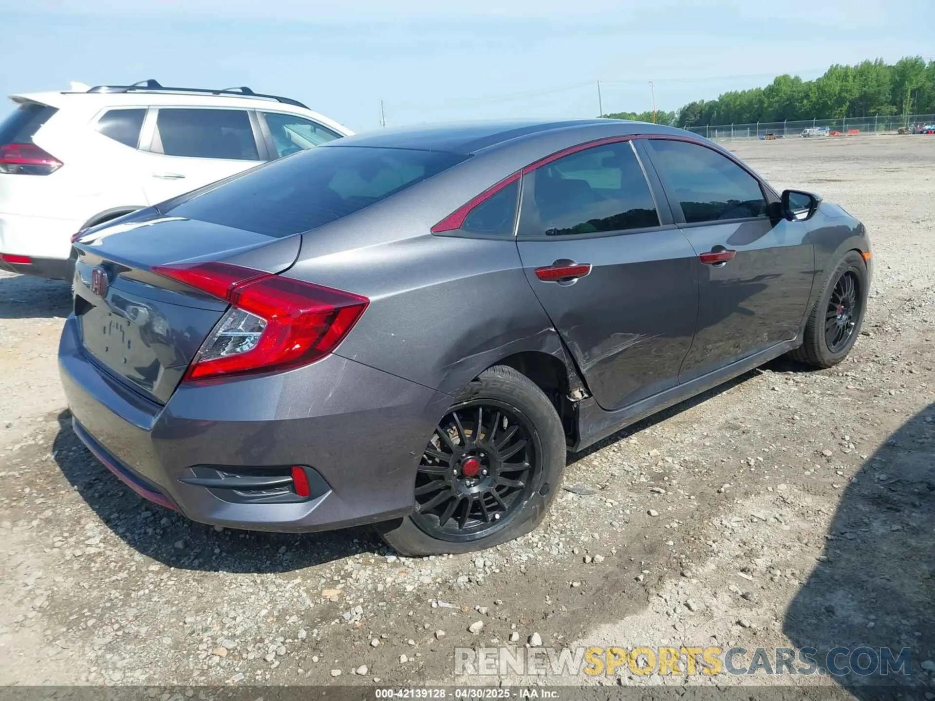 4 fotografías del automóvil dañado 2HGFC2F66MH523146 HONDA CIVIC 2021