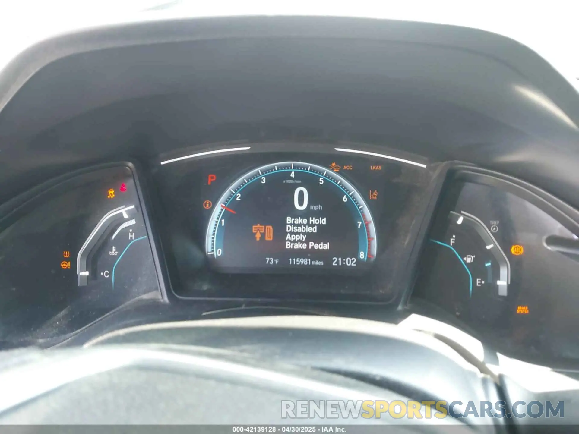 7 fotografías del automóvil dañado 2HGFC2F66MH523146 HONDA CIVIC 2021