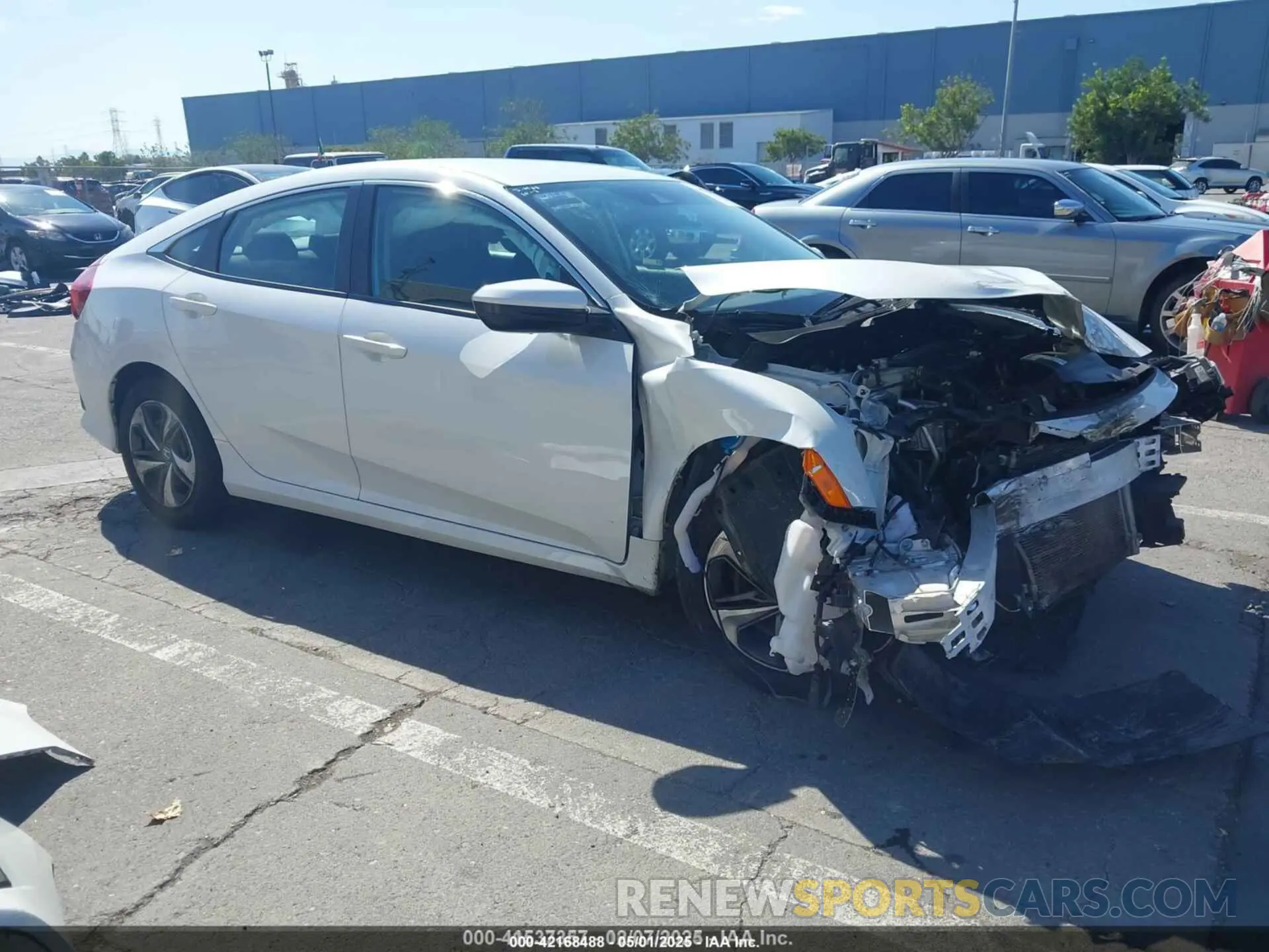 1 fotografías del automóvil dañado 2HGFC2F66MH543767 HONDA CIVIC 2021