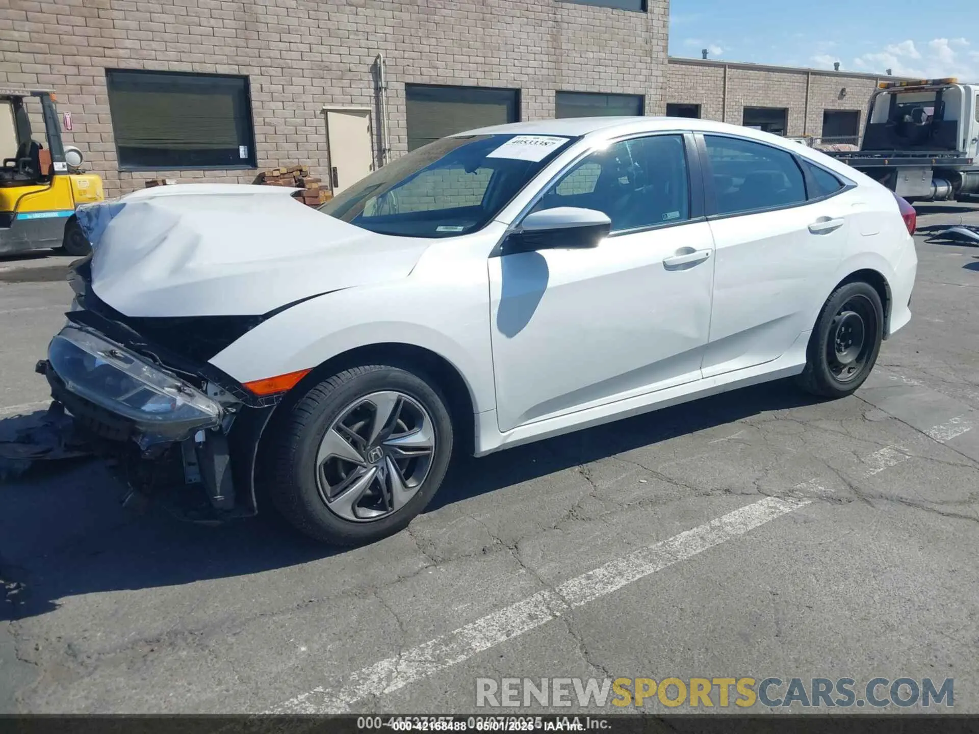 2 fotografías del automóvil dañado 2HGFC2F66MH543767 HONDA CIVIC 2021