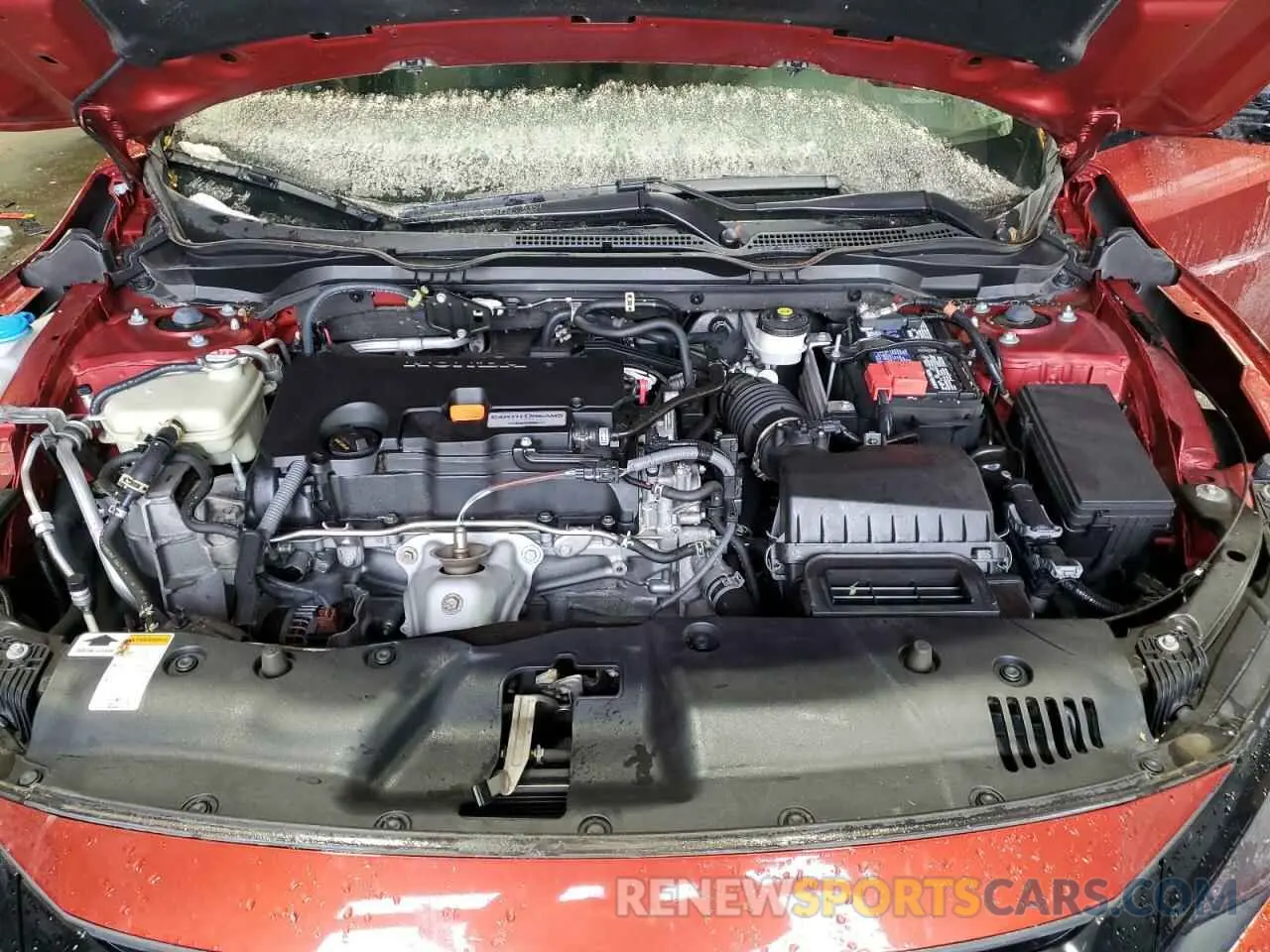 11 fotografías del automóvil dañado 2HGFC2F66MH547169 HONDA CIVIC 2021