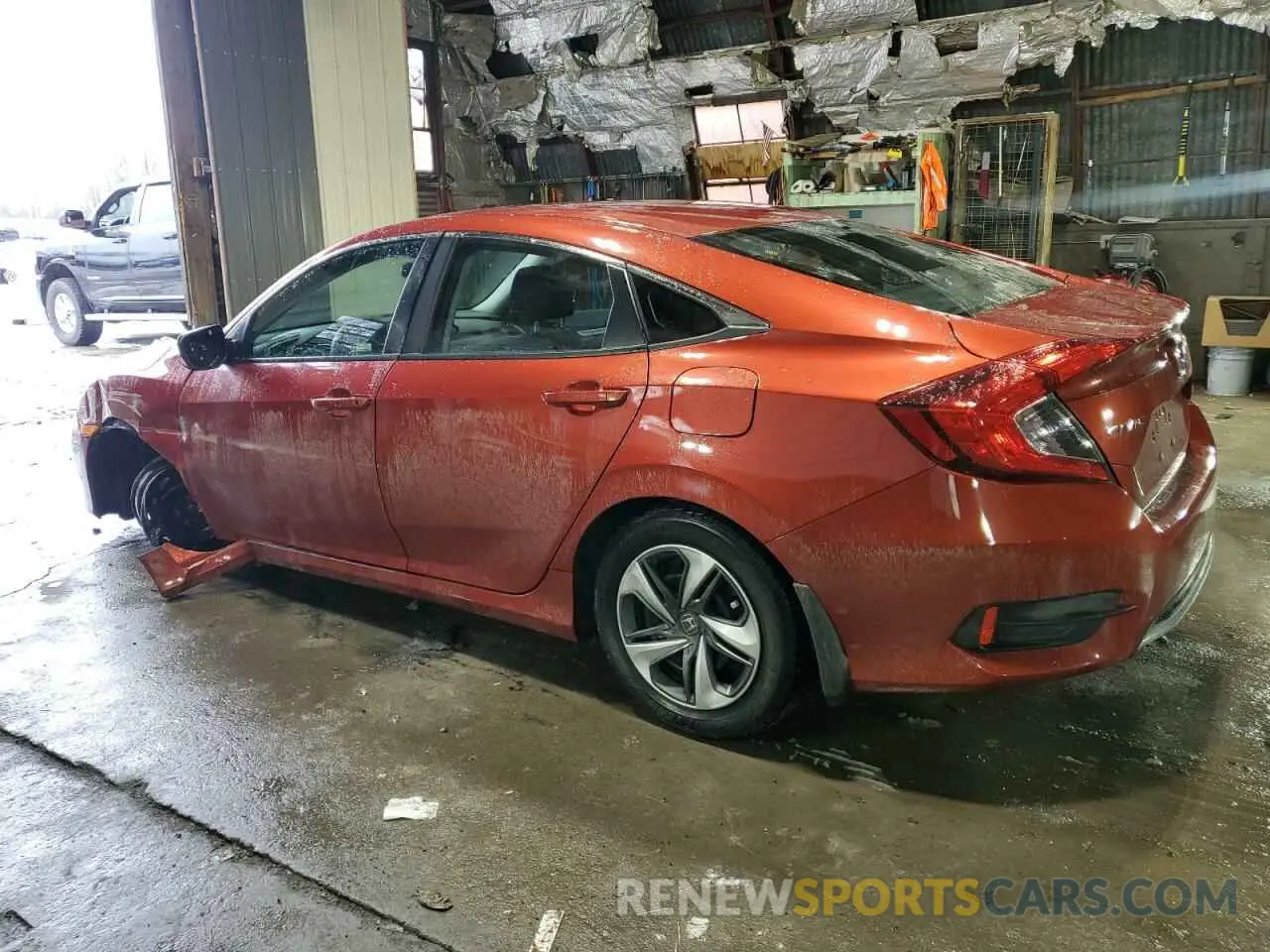 2 fotografías del automóvil dañado 2HGFC2F66MH547169 HONDA CIVIC 2021