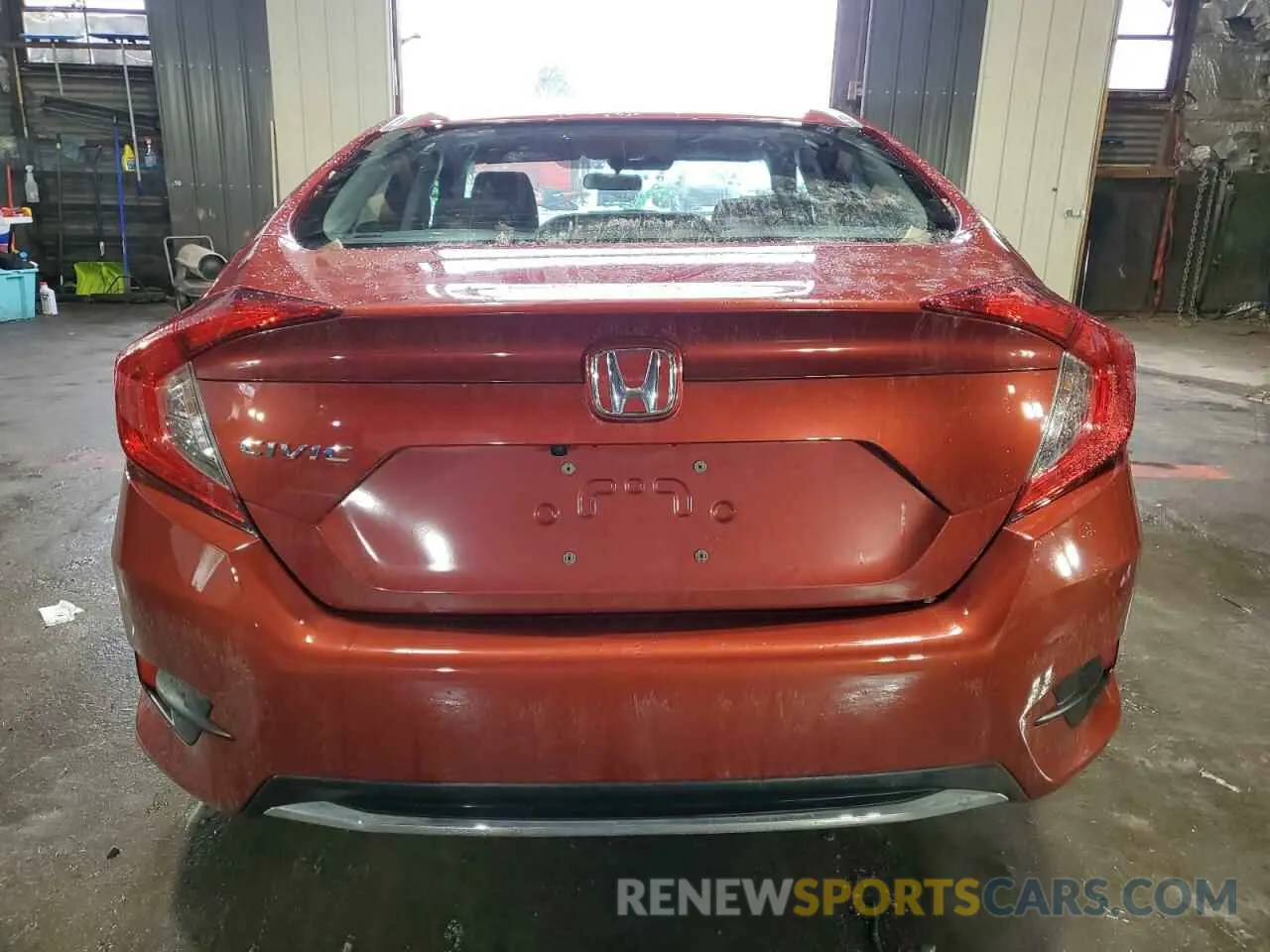 6 fotografías del automóvil dañado 2HGFC2F66MH547169 HONDA CIVIC 2021
