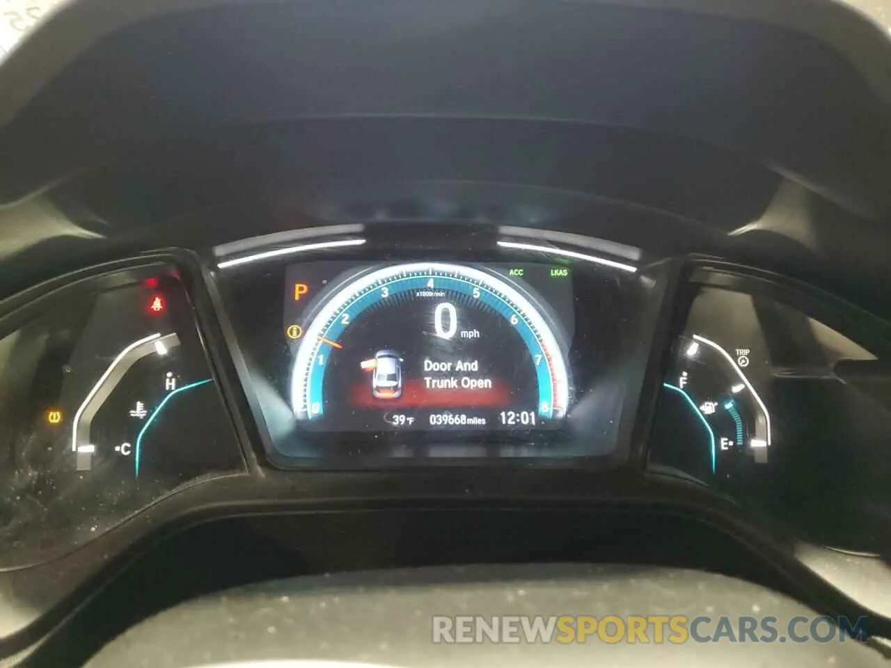 9 fotografías del automóvil dañado 2HGFC2F66MH547169 HONDA CIVIC 2021