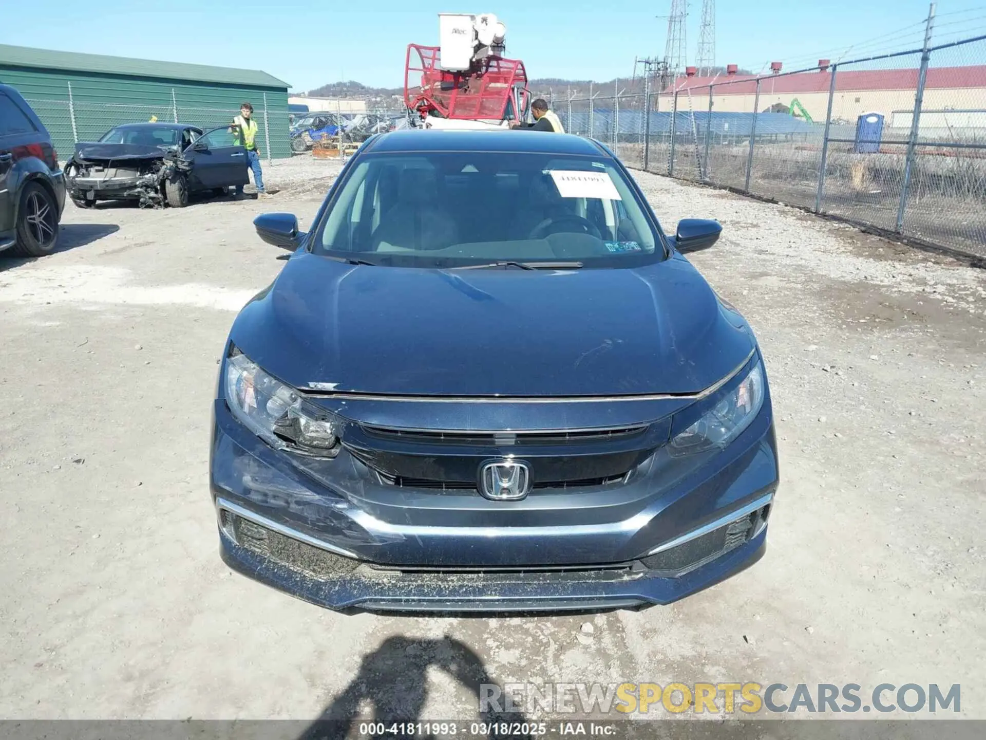13 fotografías del automóvil dañado 2HGFC2F66MH547284 HONDA CIVIC 2021