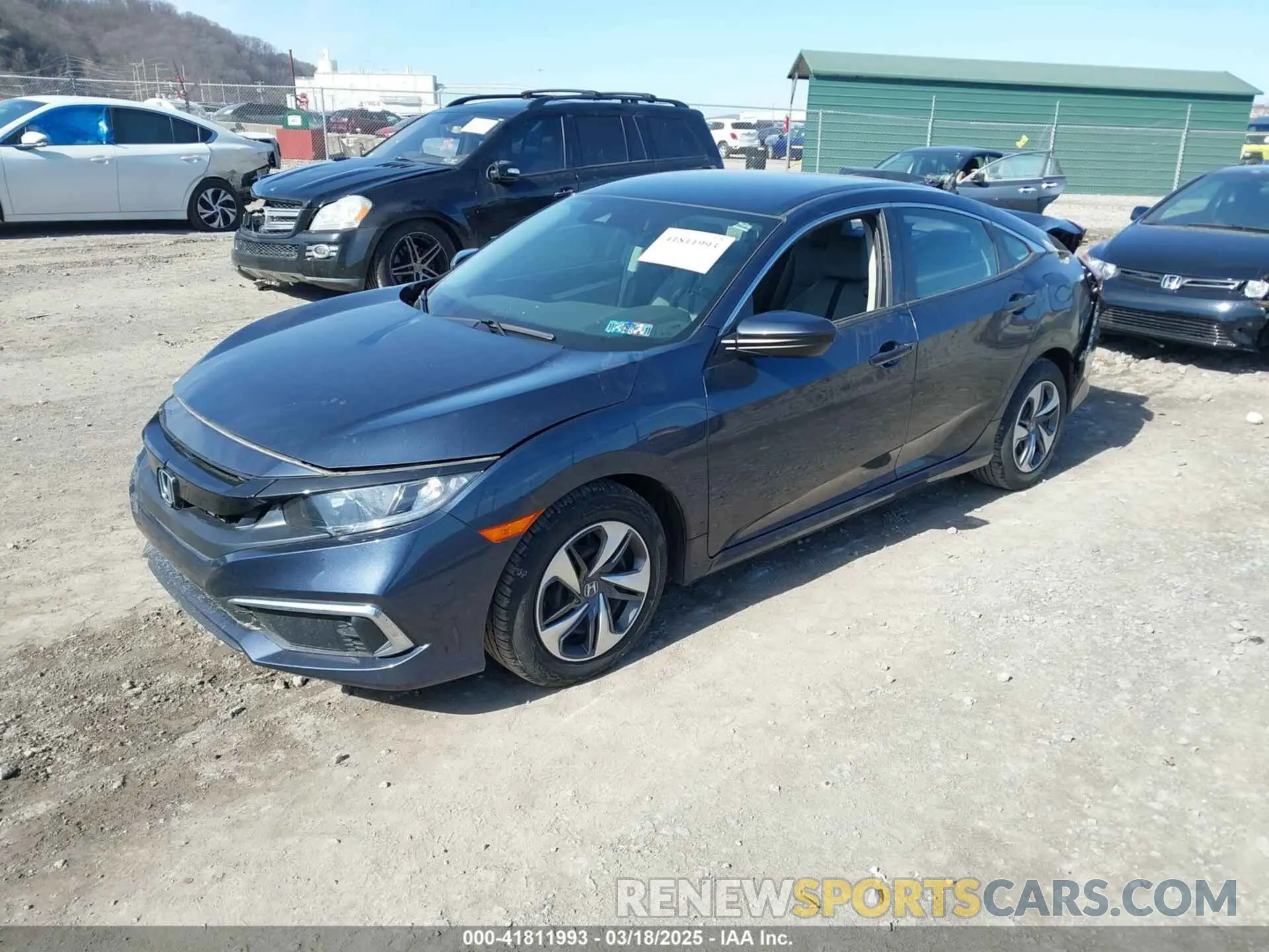 2 fotografías del automóvil dañado 2HGFC2F66MH547284 HONDA CIVIC 2021
