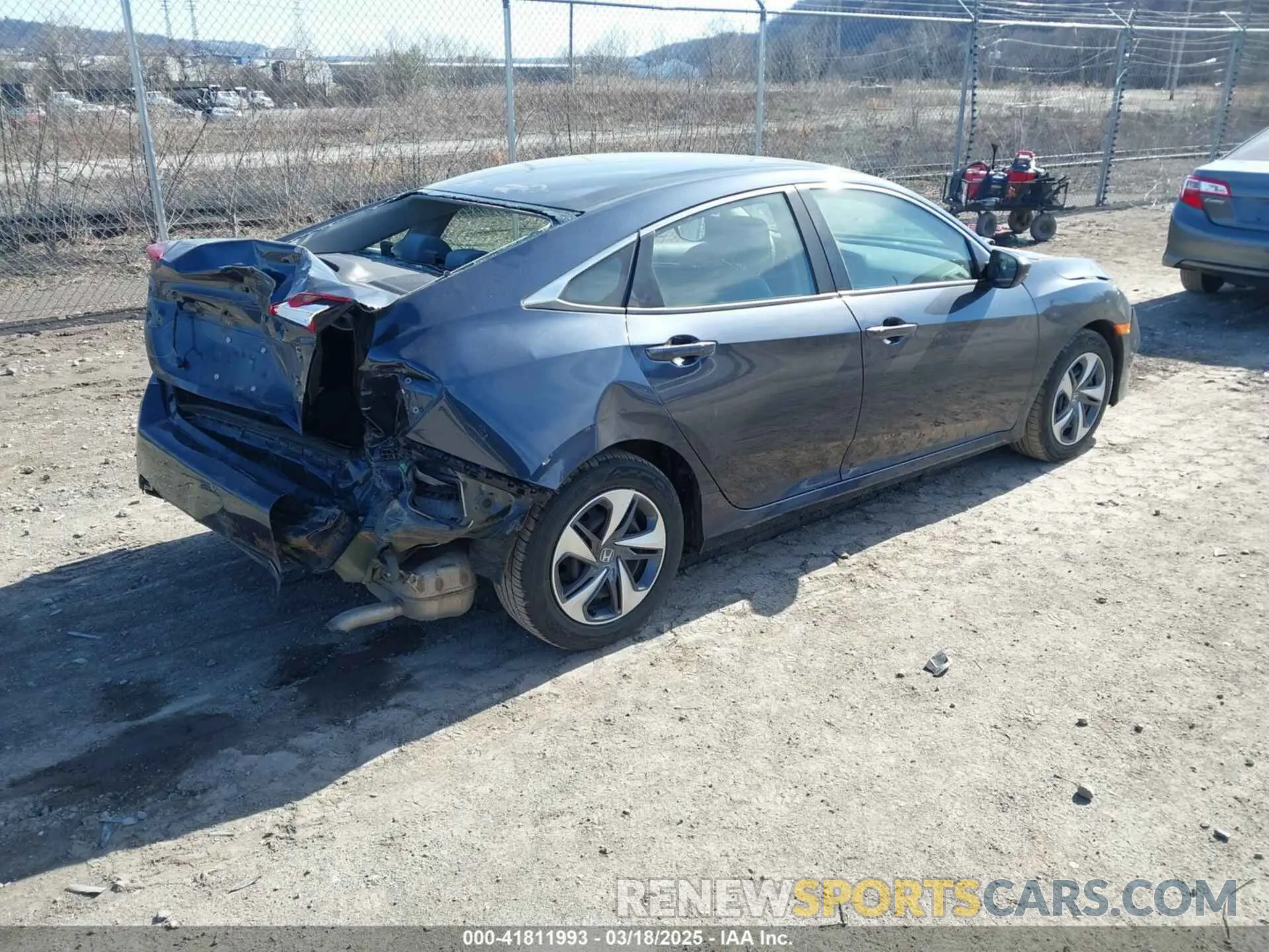 4 fotografías del automóvil dañado 2HGFC2F66MH547284 HONDA CIVIC 2021