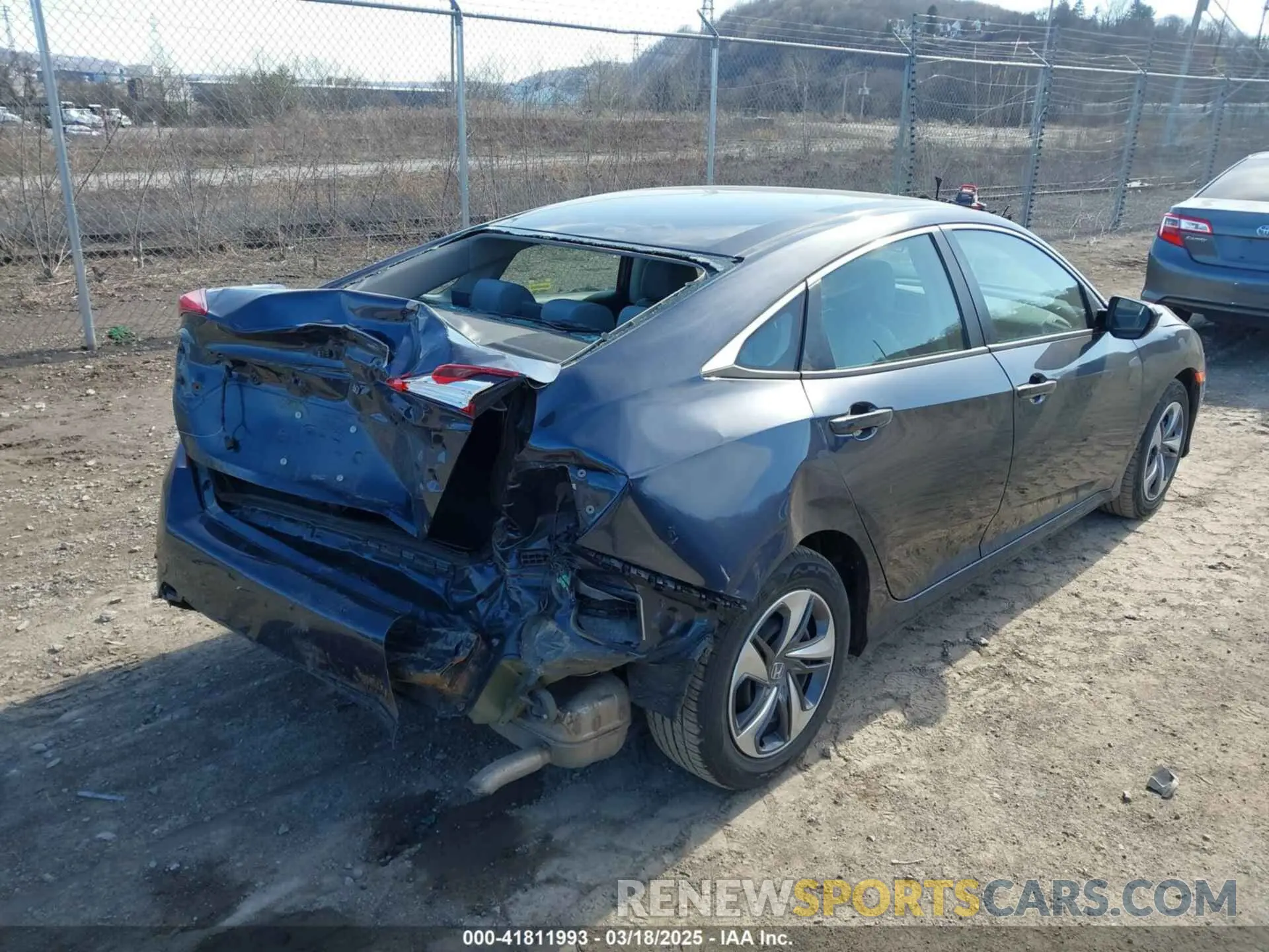 6 fotografías del automóvil dañado 2HGFC2F66MH547284 HONDA CIVIC 2021