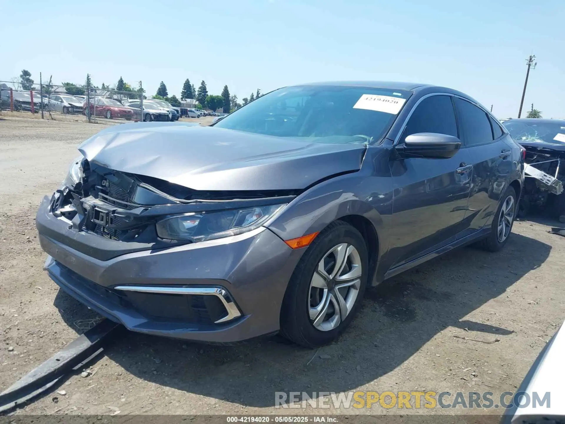14 fotografías del automóvil dañado 2HGFC2F66MH559998 HONDA CIVIC 2021