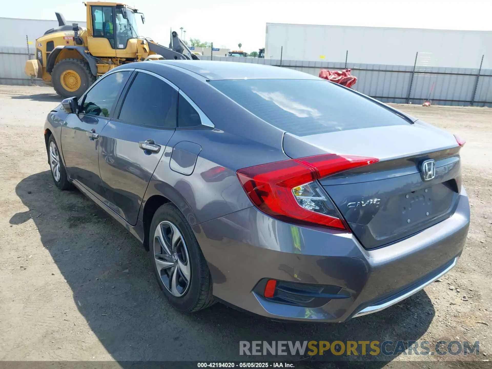 3 fotografías del automóvil dañado 2HGFC2F66MH559998 HONDA CIVIC 2021