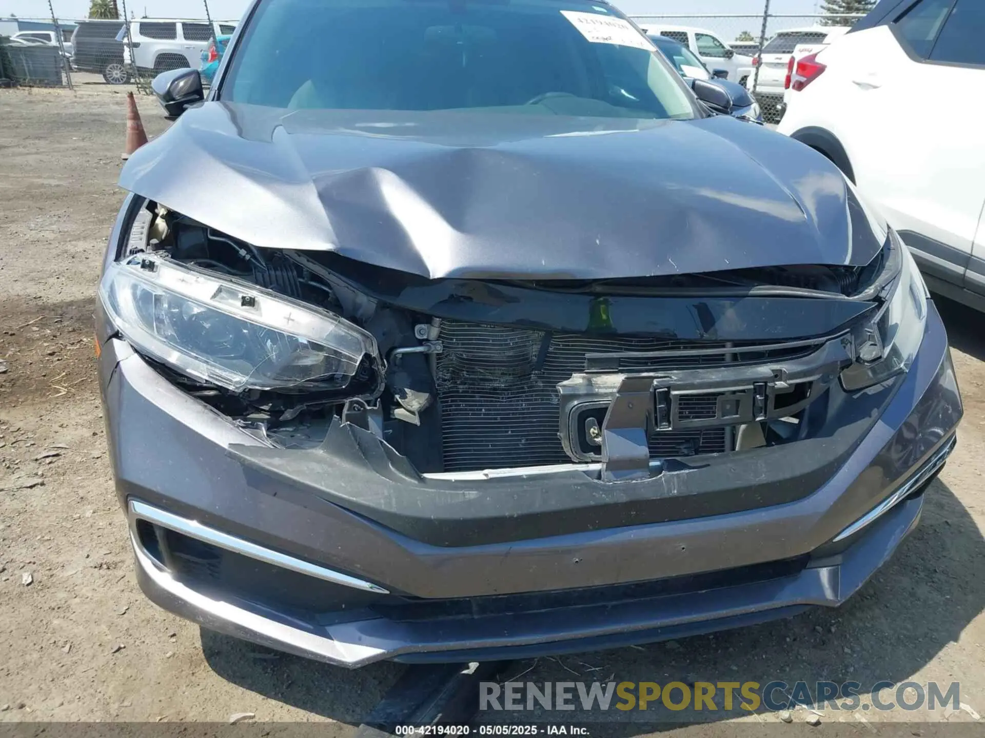 6 fotografías del automóvil dañado 2HGFC2F66MH559998 HONDA CIVIC 2021