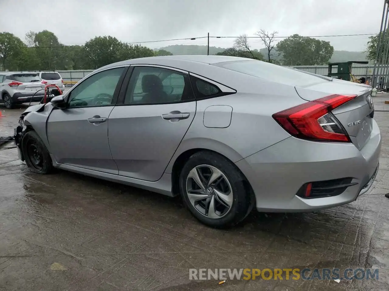2 fotografías del automóvil dañado 2HGFC2F67MH515203 HONDA CIVIC 2021