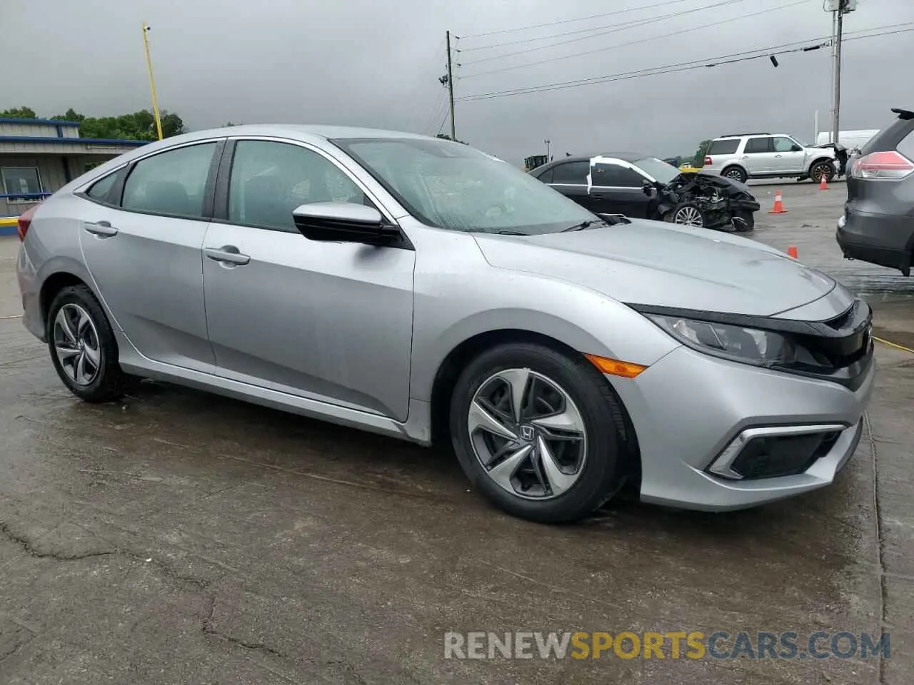 4 fotografías del automóvil dañado 2HGFC2F67MH515203 HONDA CIVIC 2021