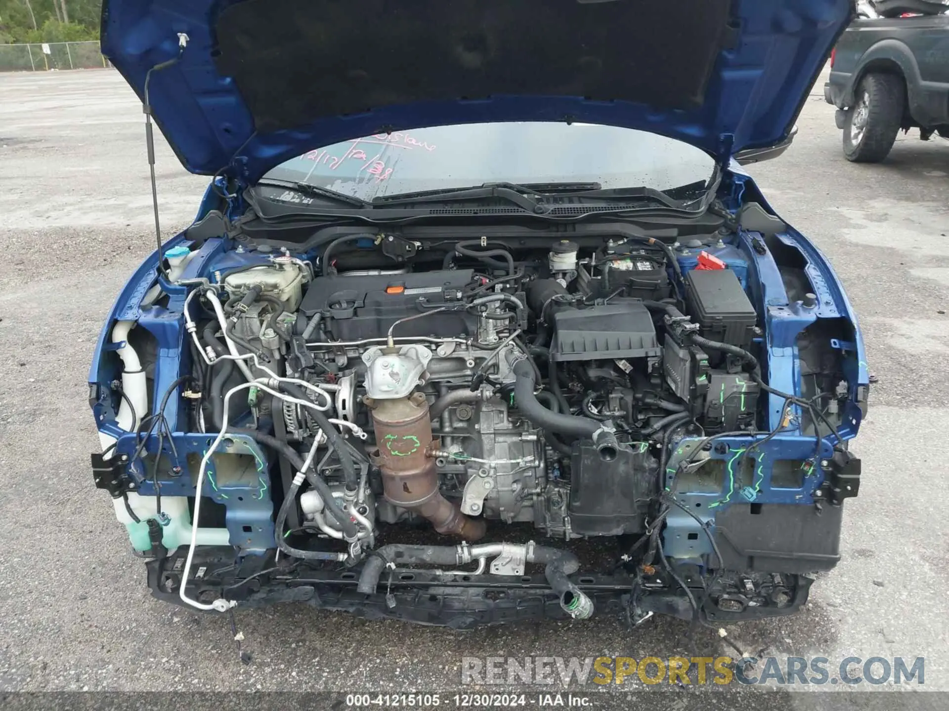 10 fotografías del automóvil dañado 2HGFC2F67MH534687 HONDA CIVIC 2021