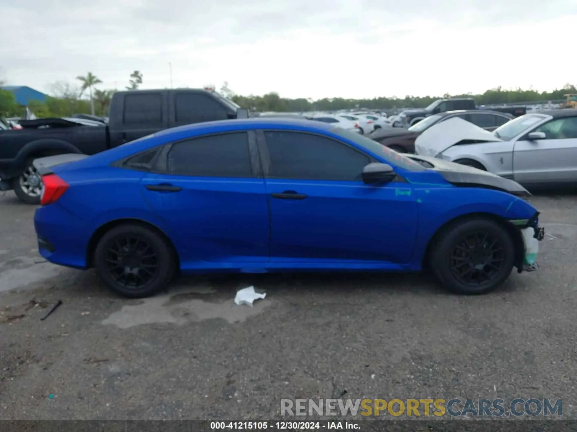 14 fotografías del automóvil dañado 2HGFC2F67MH534687 HONDA CIVIC 2021
