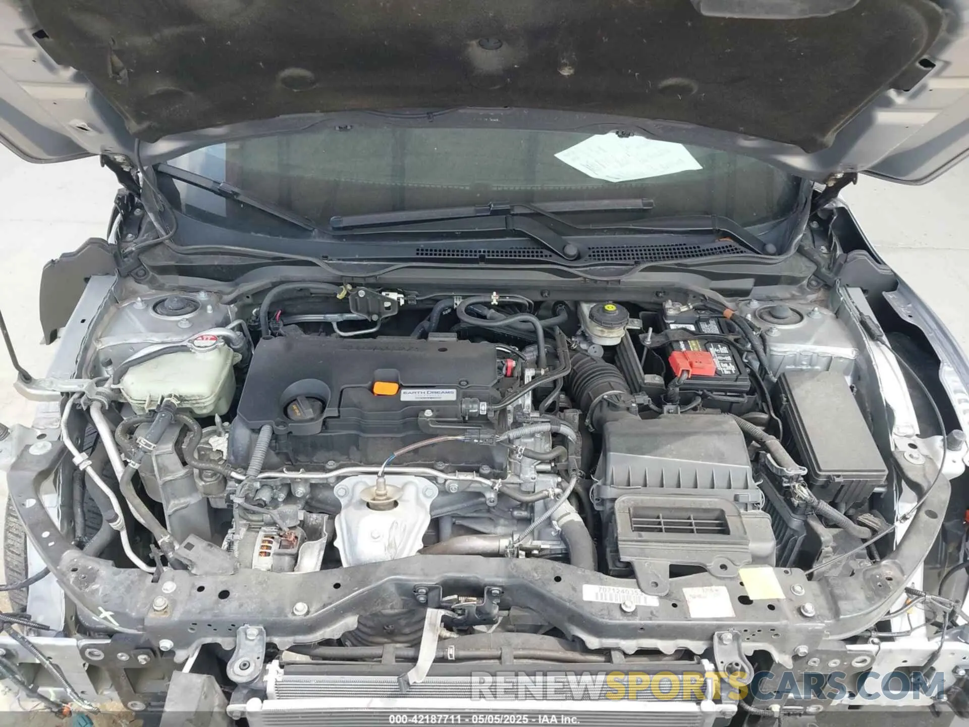 10 fotografías del automóvil dañado 2HGFC2F67MH552171 HONDA CIVIC 2021