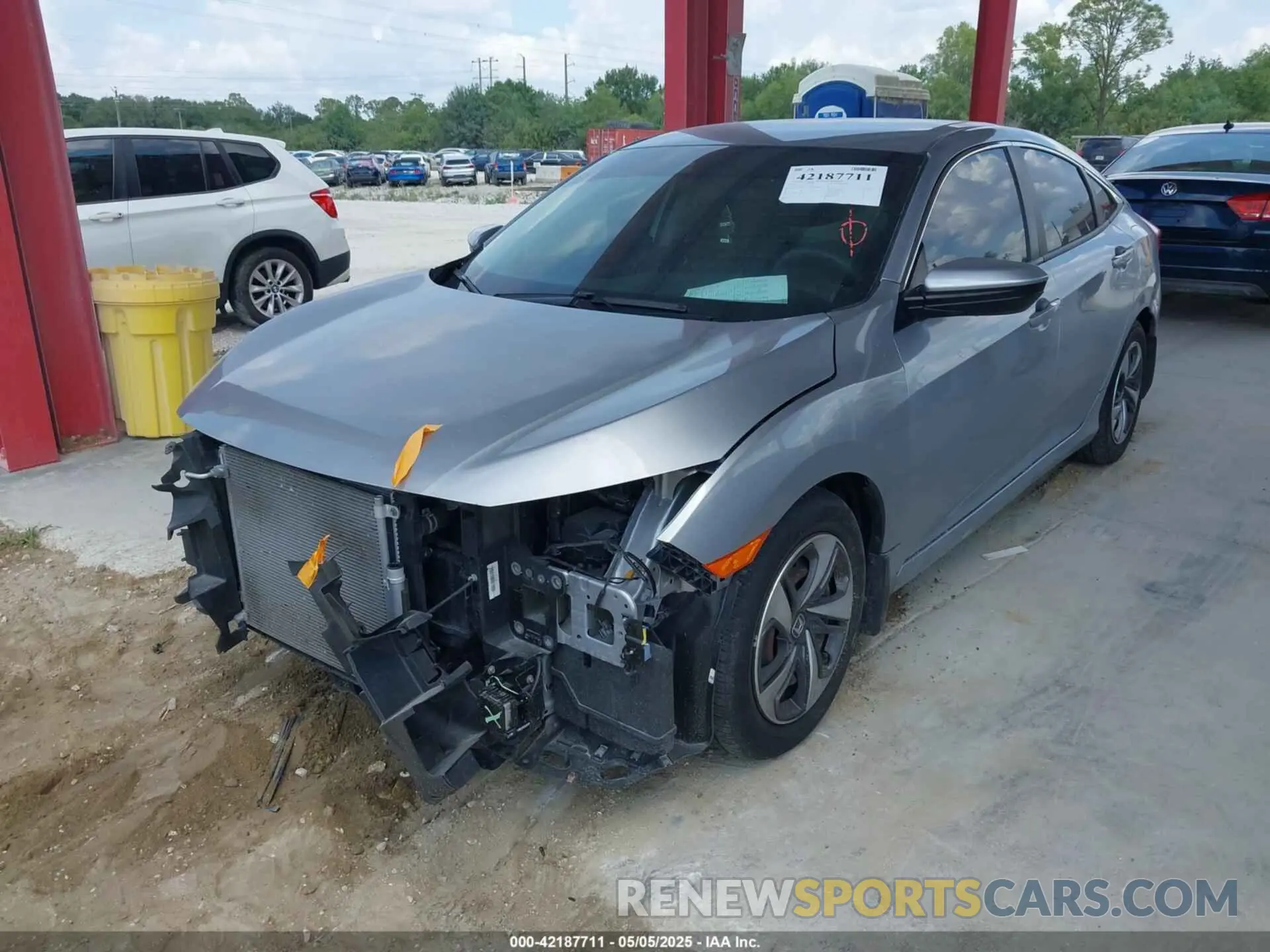 2 fotografías del automóvil dañado 2HGFC2F67MH552171 HONDA CIVIC 2021