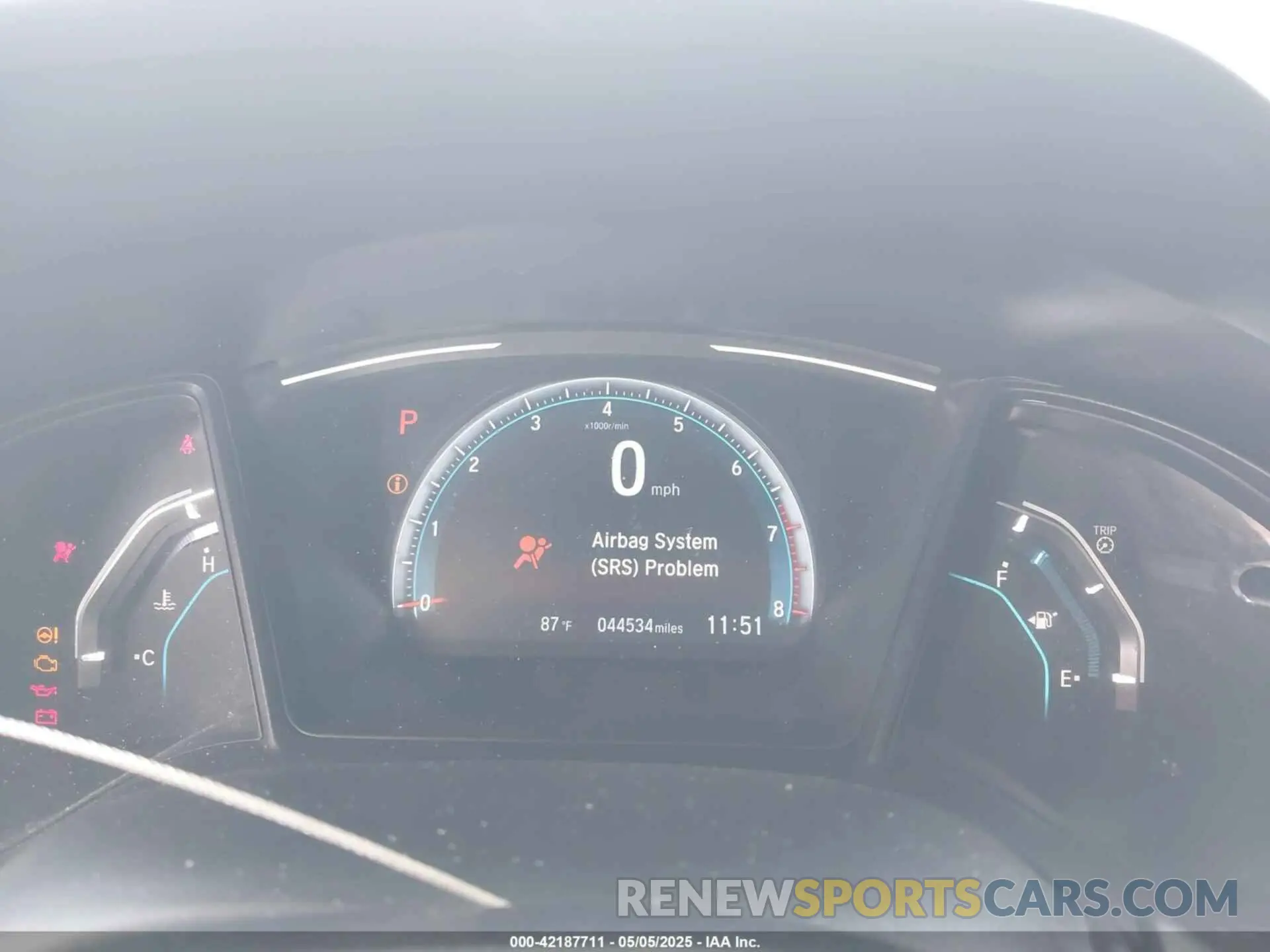 7 fotografías del automóvil dañado 2HGFC2F67MH552171 HONDA CIVIC 2021