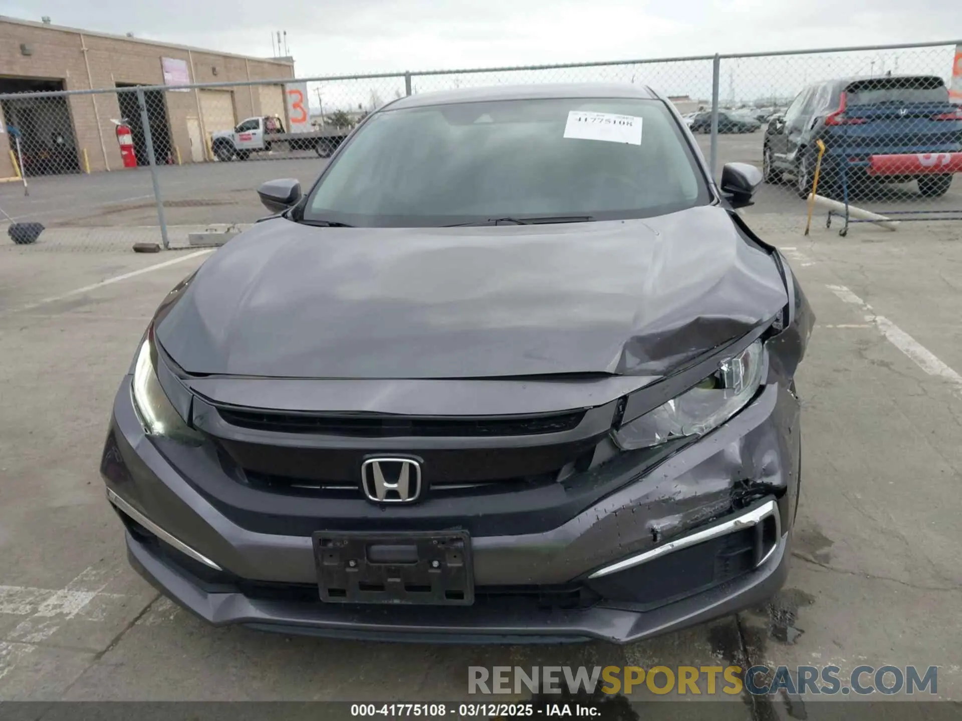 12 fotografías del automóvil dañado 2HGFC2F67MH560304 HONDA CIVIC 2021