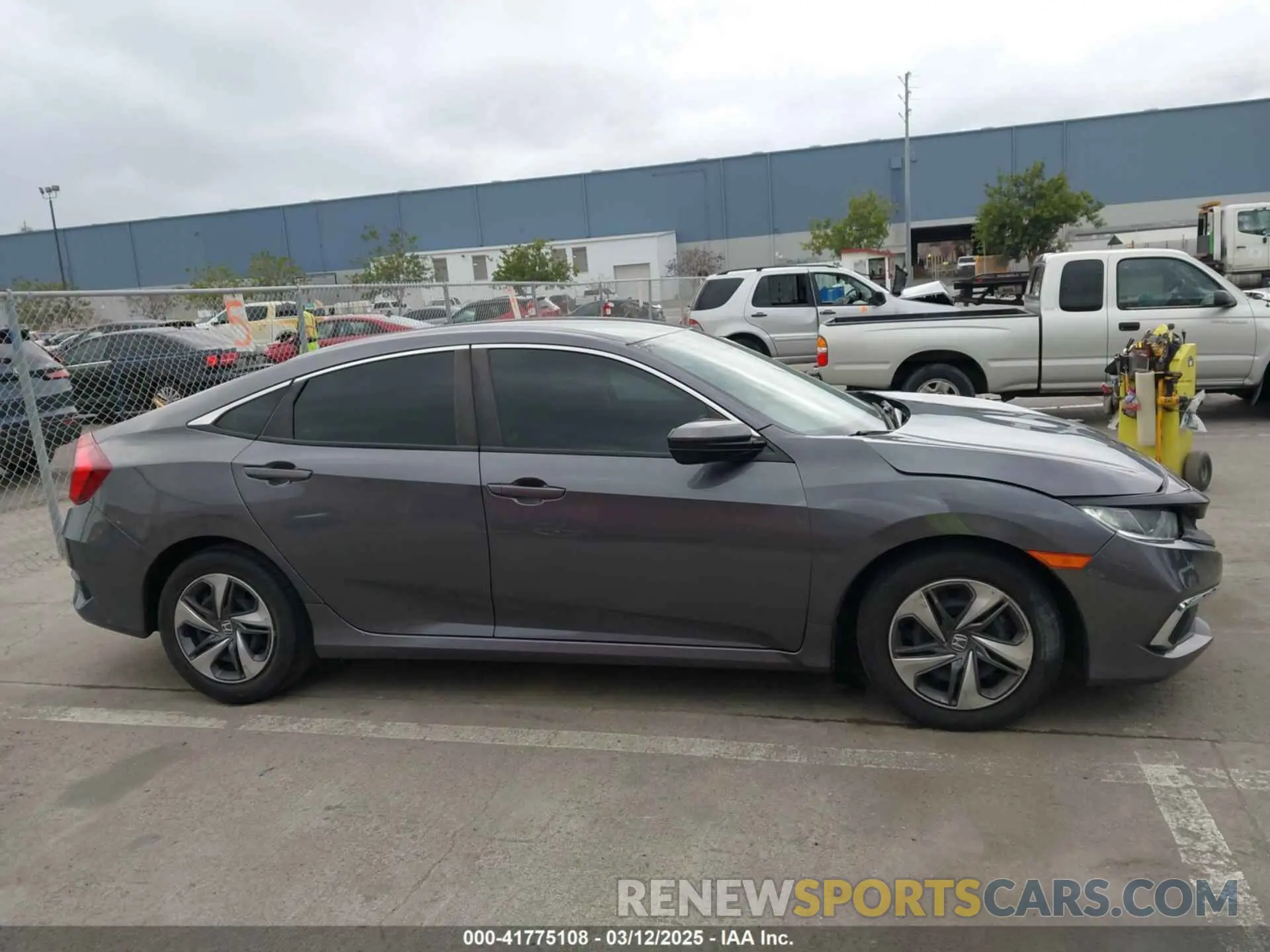 13 fotografías del automóvil dañado 2HGFC2F67MH560304 HONDA CIVIC 2021
