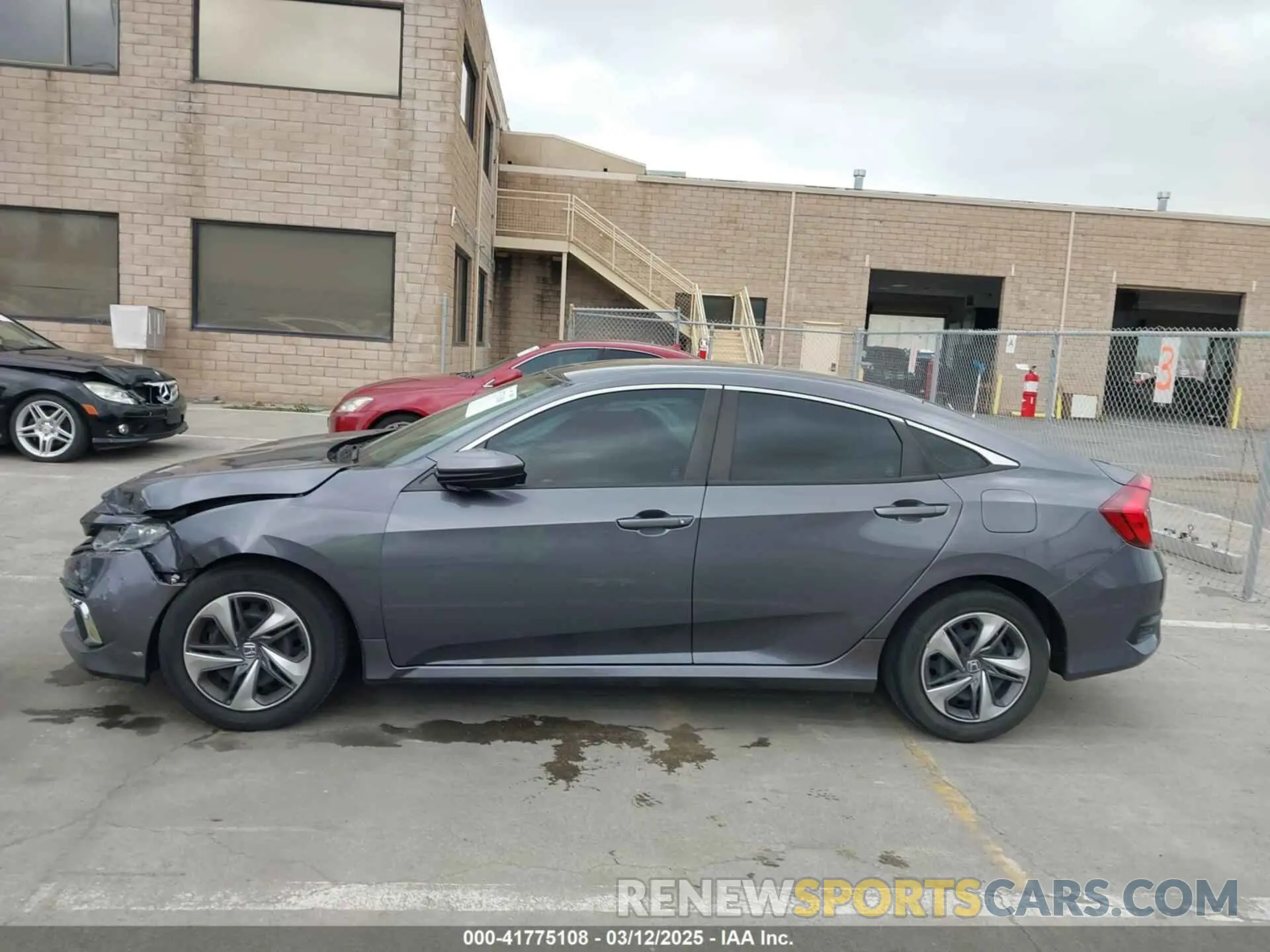 14 fotografías del automóvil dañado 2HGFC2F67MH560304 HONDA CIVIC 2021