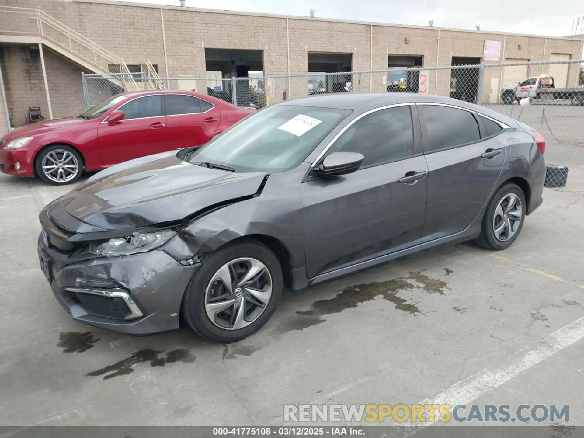 2 fotografías del automóvil dañado 2HGFC2F67MH560304 HONDA CIVIC 2021