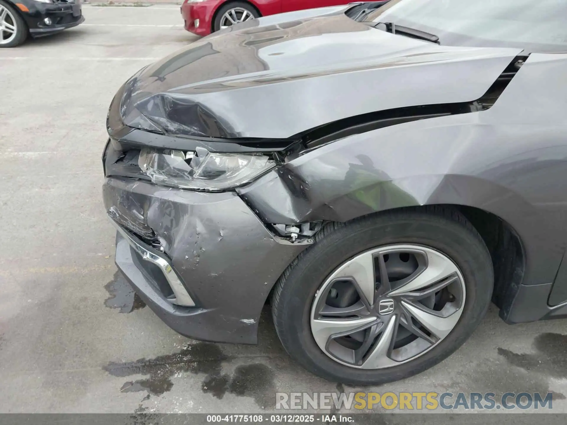 6 fotografías del automóvil dañado 2HGFC2F67MH560304 HONDA CIVIC 2021