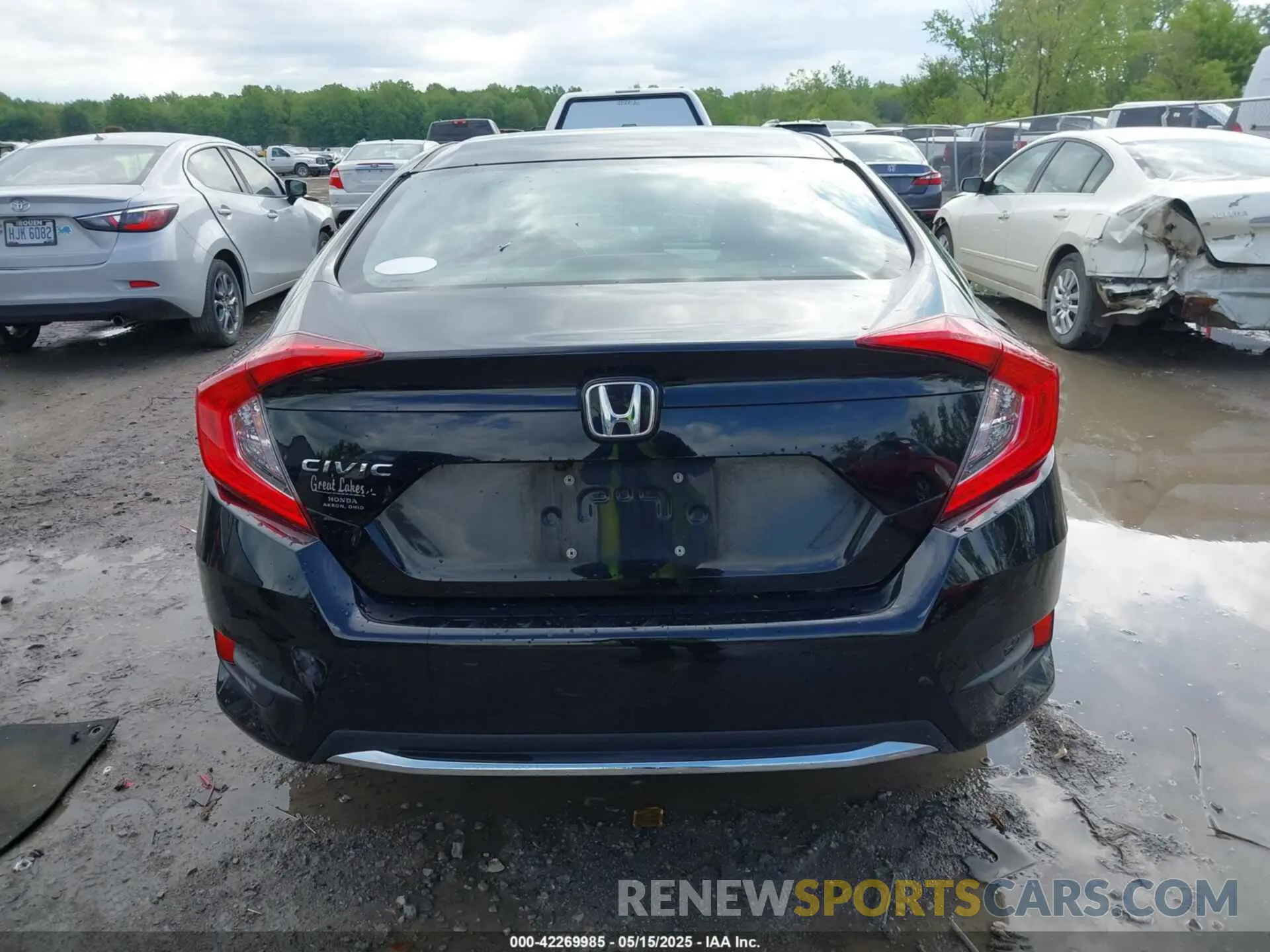 17 fotografías del automóvil dañado 2HGFC2F68MH526372 HONDA CIVIC 2021